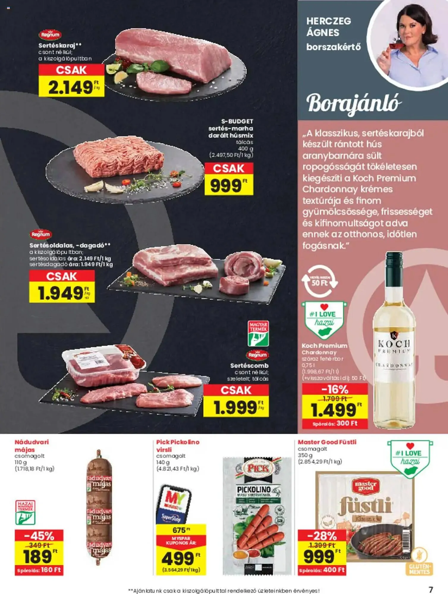 Katalógus Spar akciós újság március 13.-tól március 19.-ig 2025. - Oldal 7