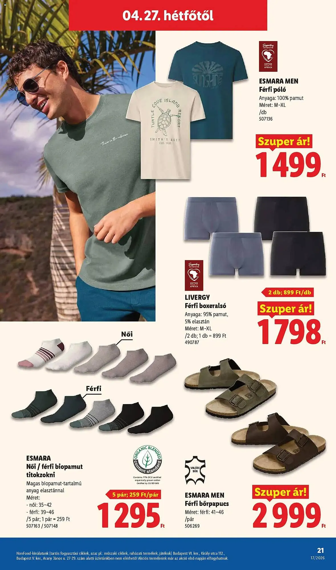 Katalógus Lidl akciós újság április 23.-tól április 29.-ig 2026. - Oldal 21