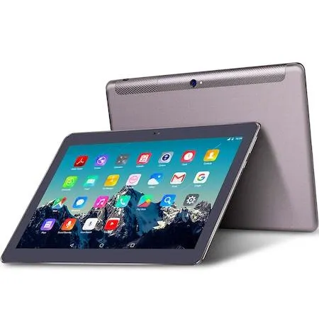 TOSCIDO X104 tablet, Android 10.0, 4GB RAM, 64GB ROM, 10.1", nyolcmagos 2GHz, szürke