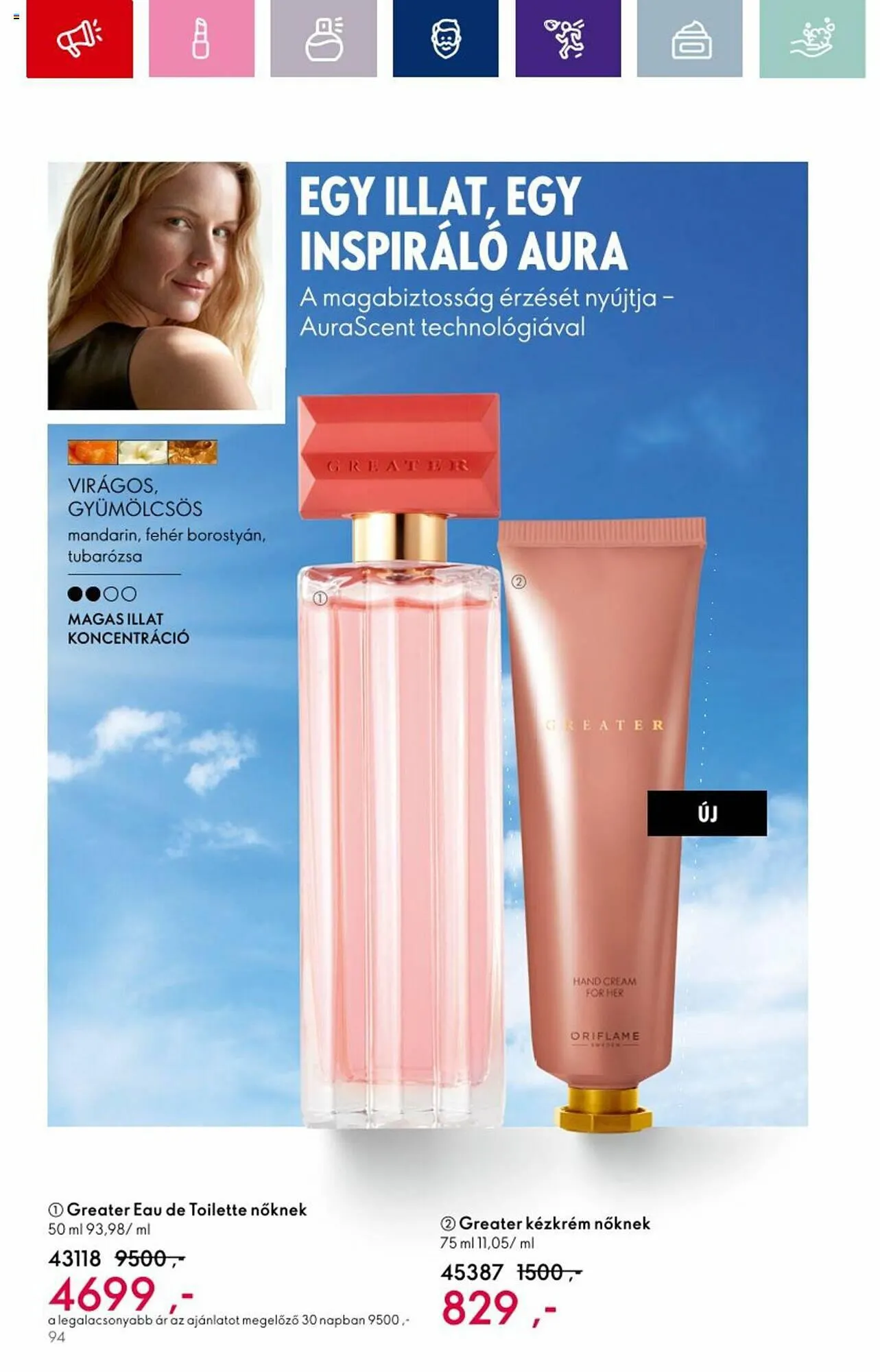 Katalógus Oriflame akciós újság augusztus 30.-tól szeptember 19.-ig 2023. - Oldal 94