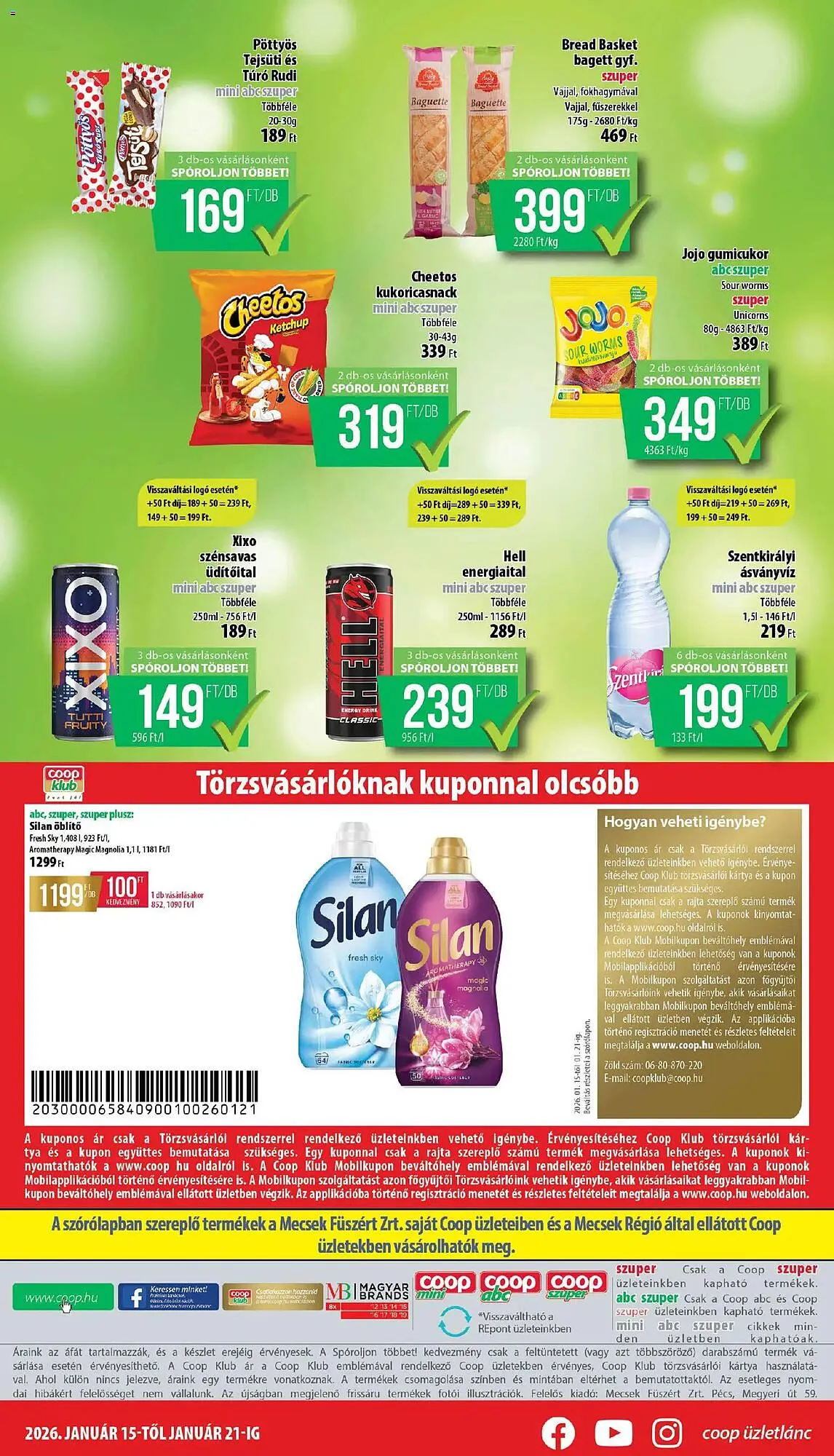 Katalógus Coop akciós újság január 15.-tól január 21.-ig 2026. - Oldal 8