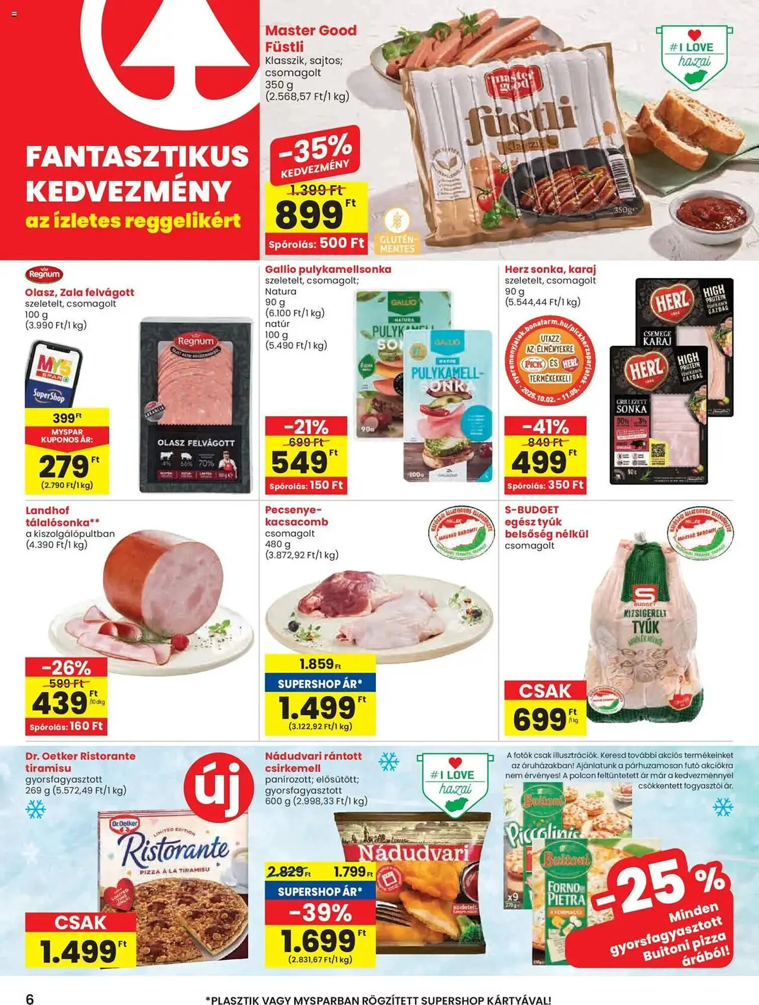 Katalógus Spar akciós újság október 2.-tól október 8.-ig 2025. - Oldal 6