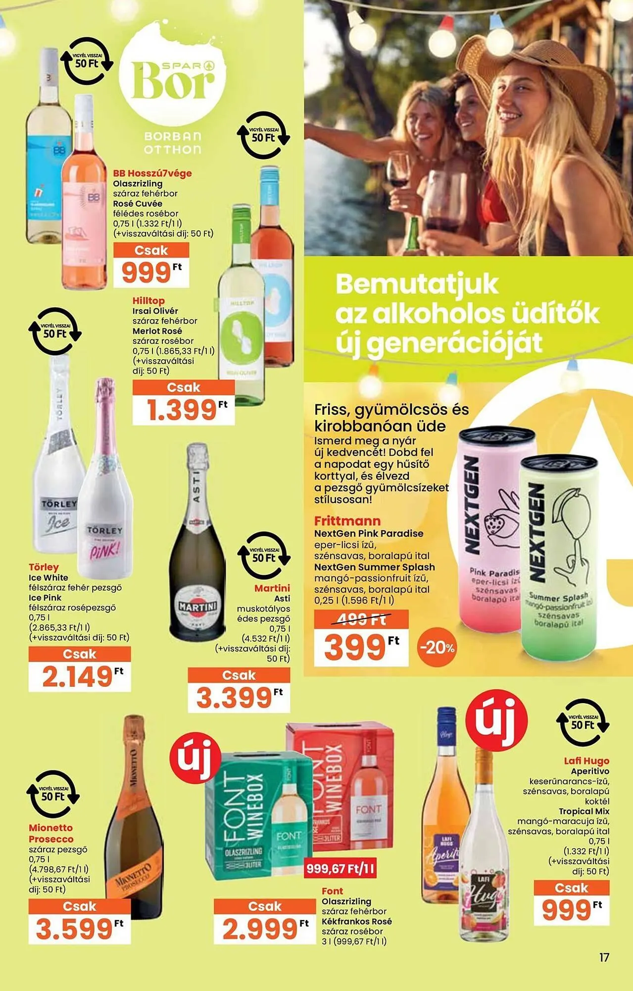 Katalógus Spar akciós újság június 5.-tól június 25.-ig 2025. - Oldal 17