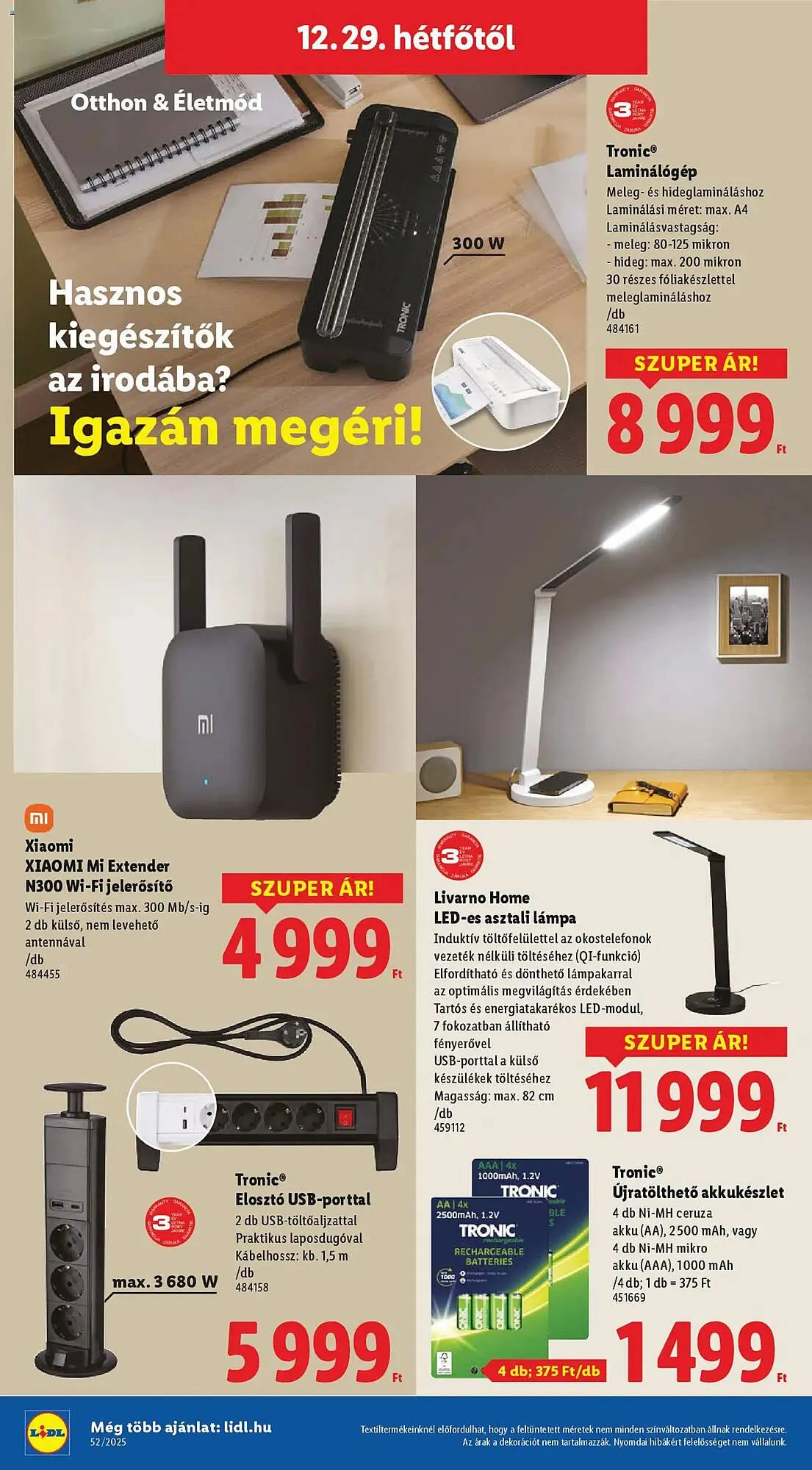 Katalógus Lidl akciós újság december 27.-tól december 31.-ig 2025. - Oldal 22