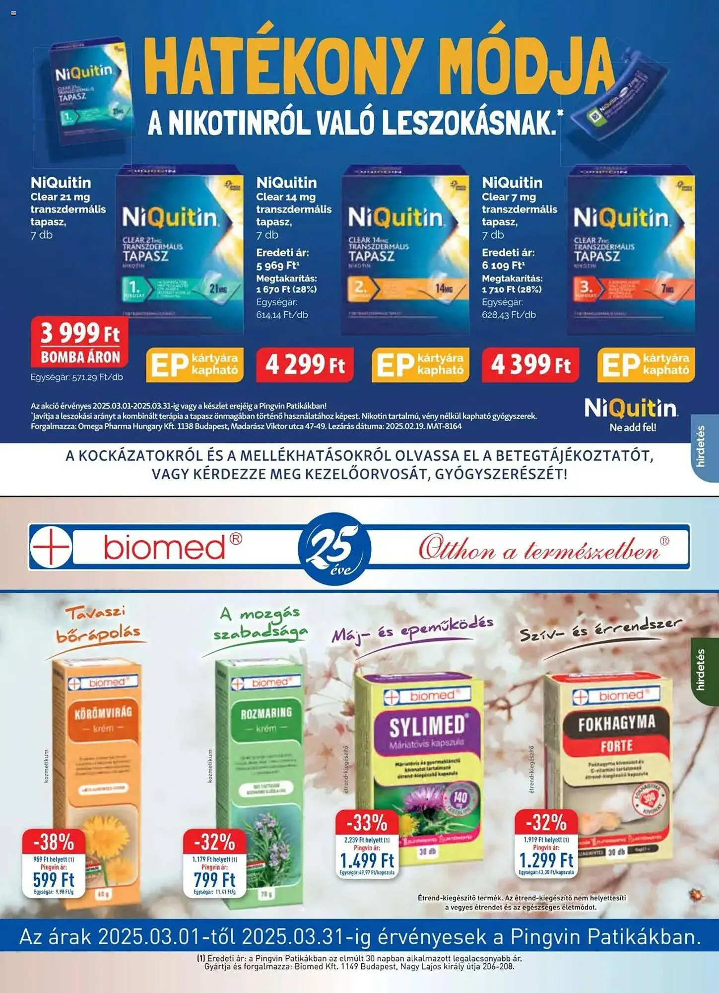 Katalógus Pingvin Patika akciós újság március 1.-tól március 31.-ig 2025. - Oldal 15
