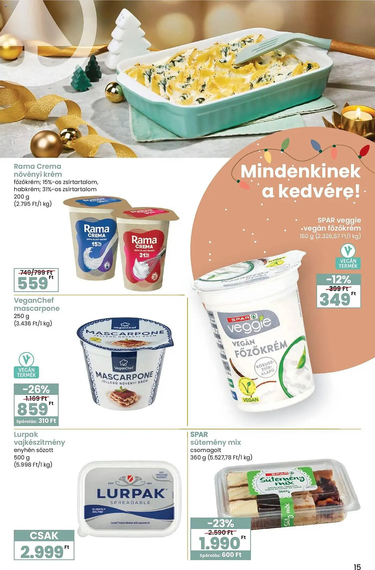 Katalógus Interspar akciós újság november 27.-tól december 27.-ig 2025. - Oldal 15