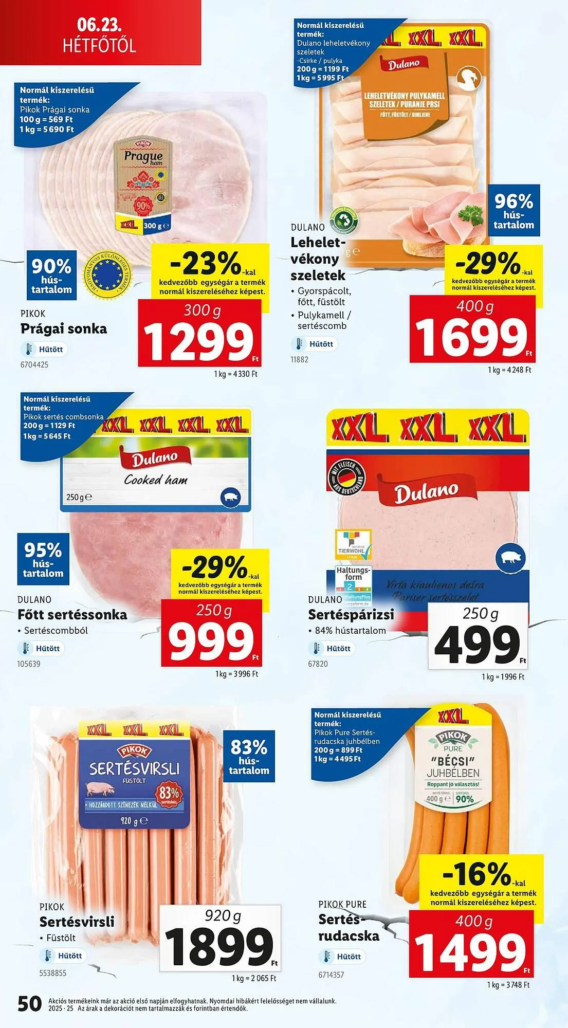 Katalógus Lidl akciós újság június 19.-tól június 25.-ig 2025. - Oldal 50