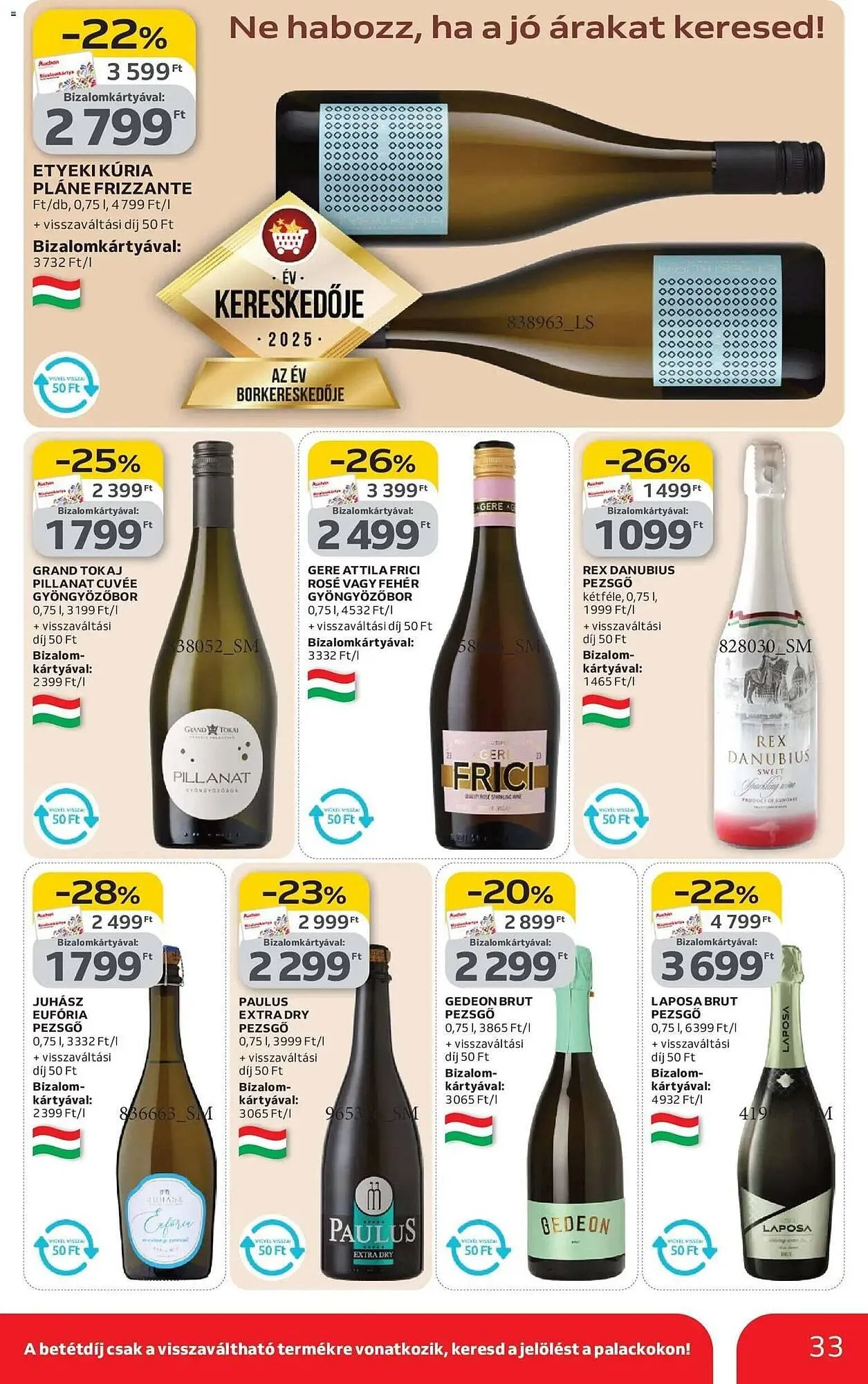 Katalógus Auchan akciós újság február 19.-tól február 25.-ig 2026. - Oldal 33