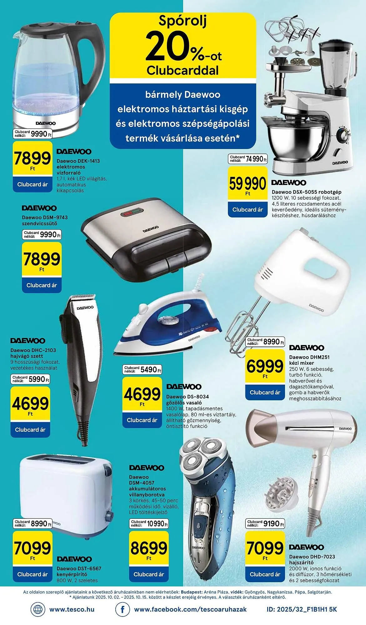 Katalógus Tesco akciós újság október 2.-tól október 8.-ig 2025. - Oldal 32