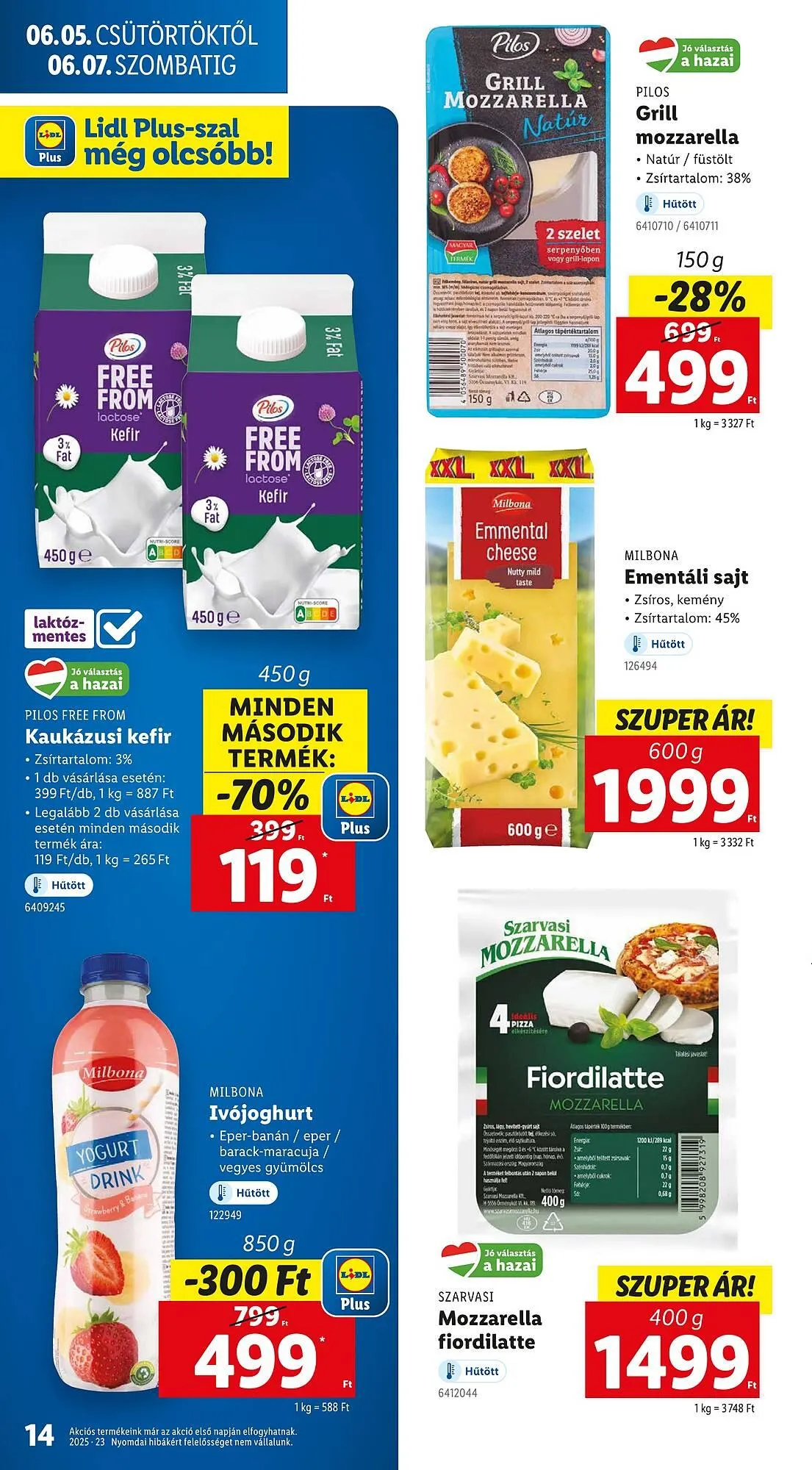 Katalógus Lidl akciós újság június 5.-tól június 11.-ig 2025. - Oldal 14