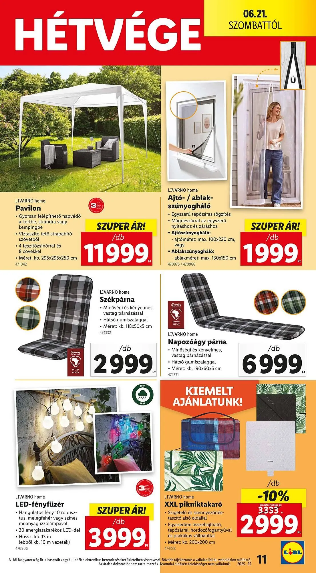 Katalógus Lidl akciós újság június 19.-tól június 25.-ig 2025. - Oldal 11