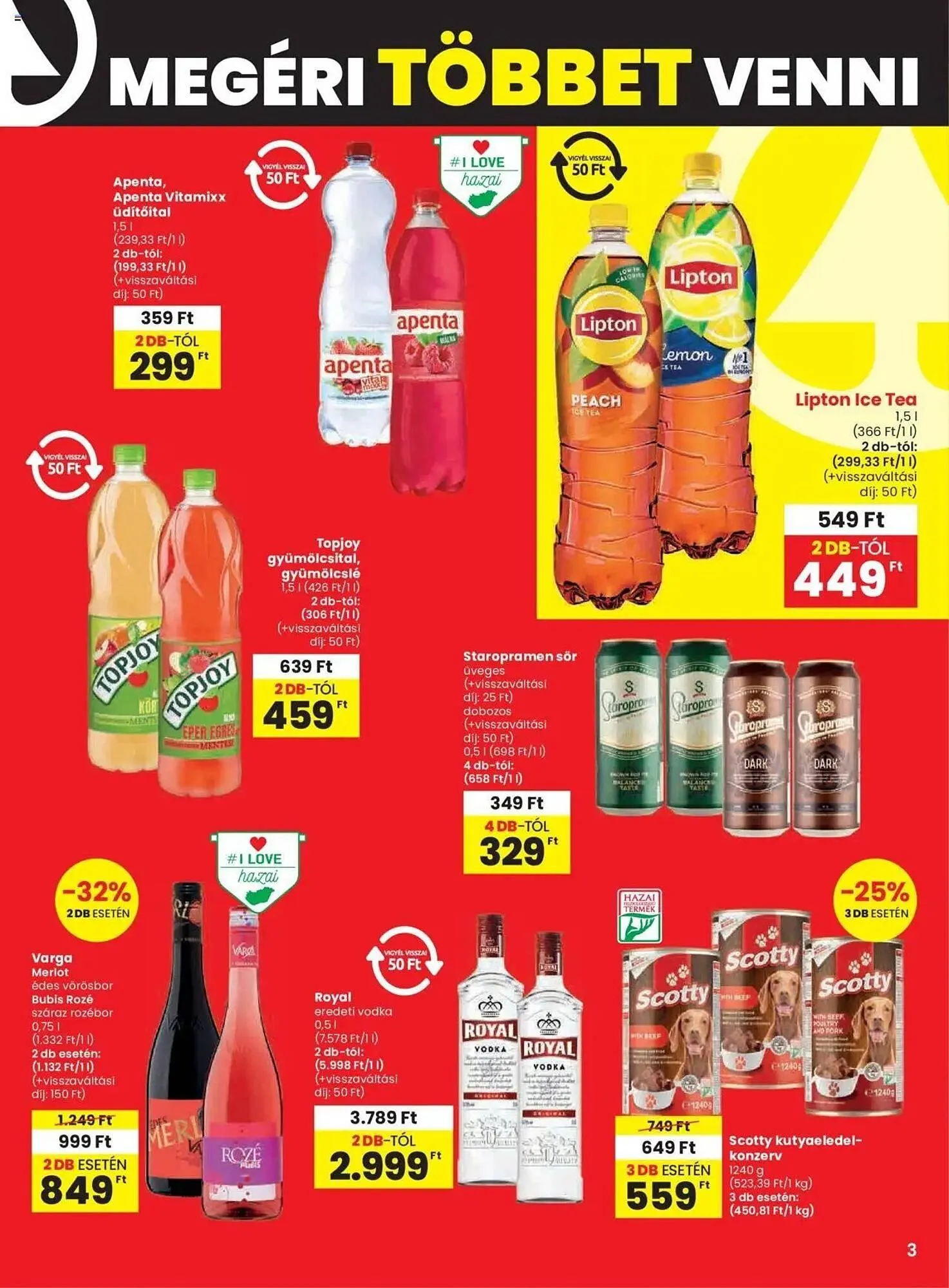 Katalógus Spar akciós újság április 10.-tól április 22.-ig 2025. - Oldal 3