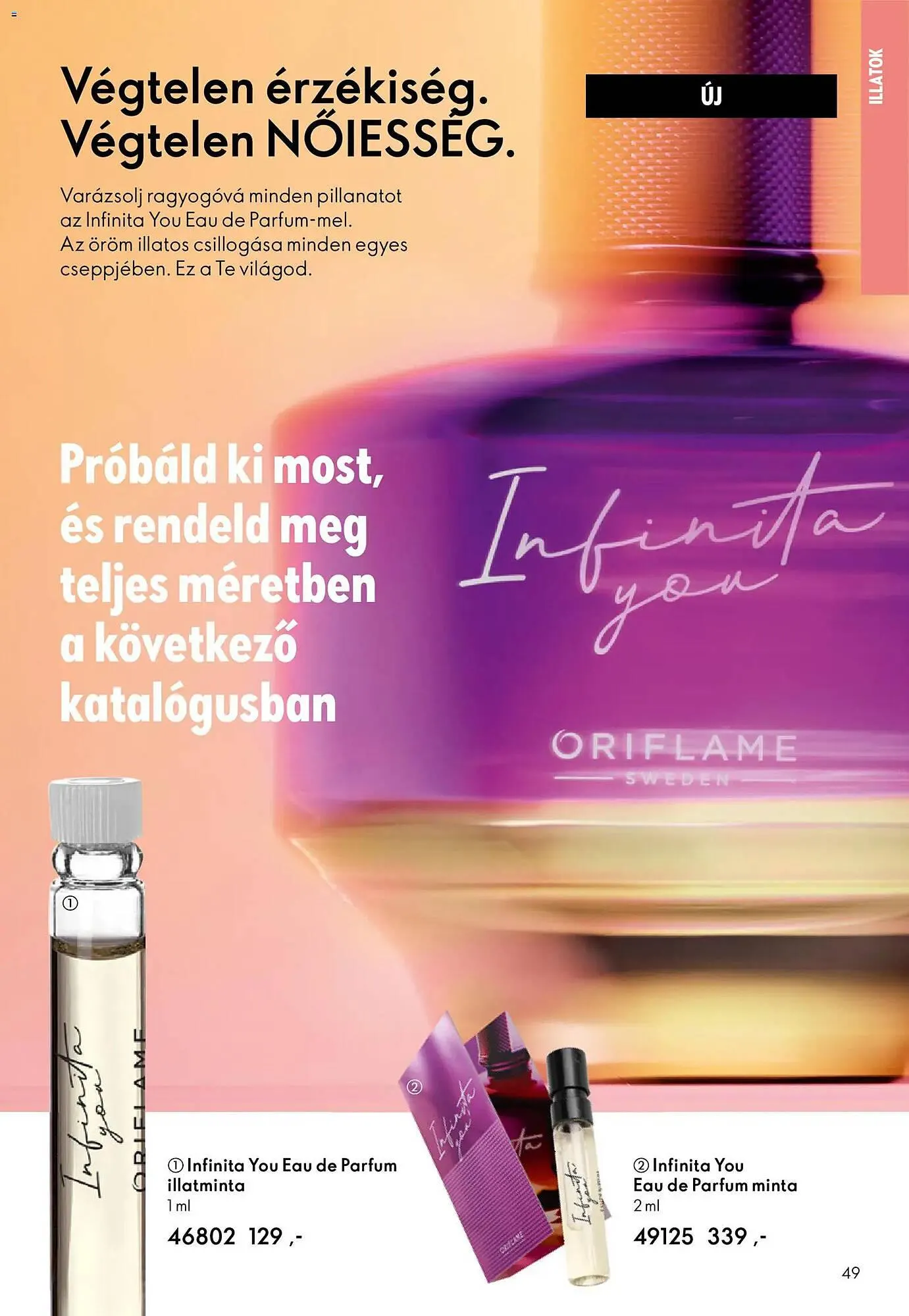 Katalógus Oriflame katalógus január 21.-tól február 10.-ig 2026. - Oldal 49