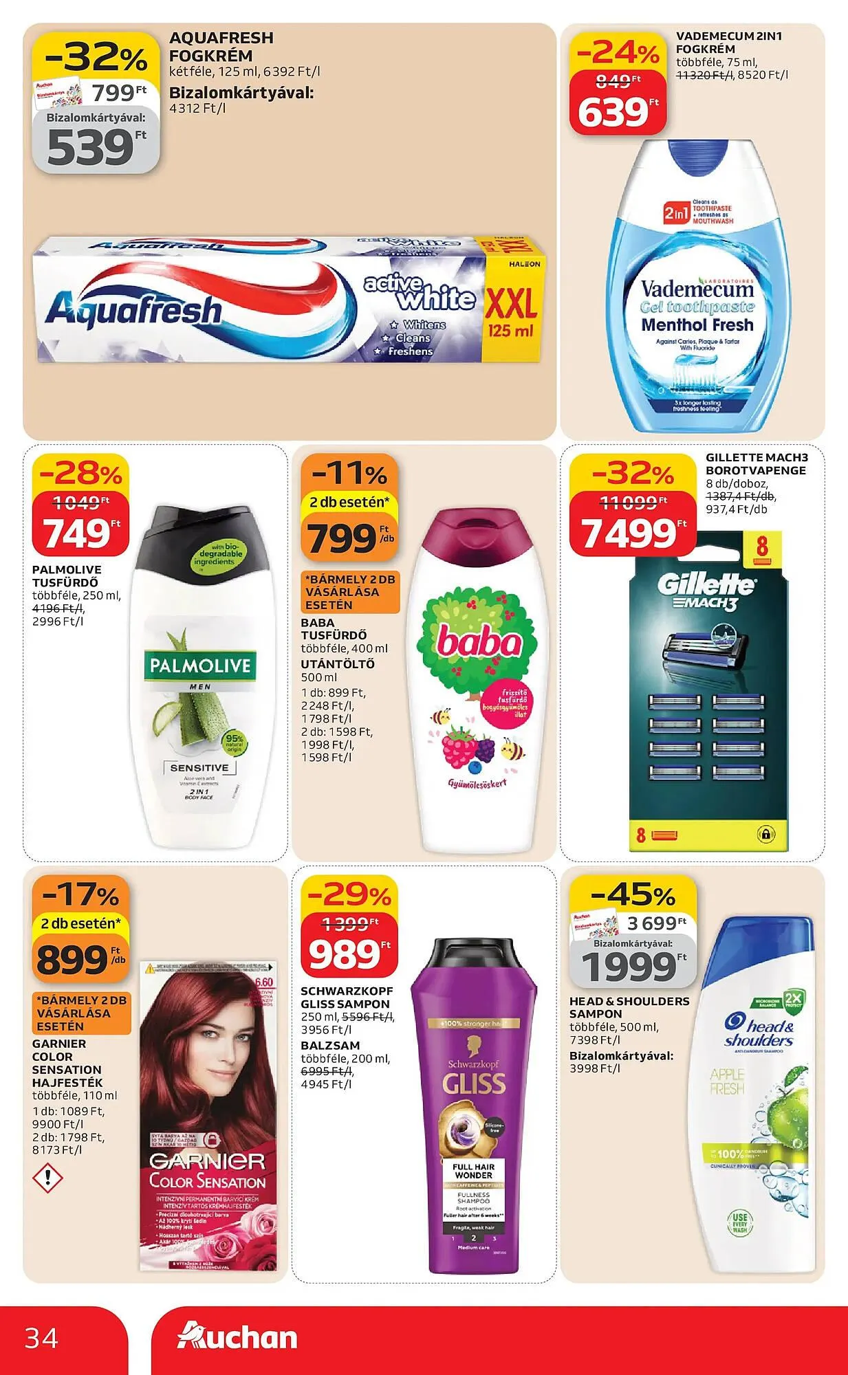 Katalógus Auchan akciós újság február 19.-tól február 25.-ig 2026. - Oldal 34