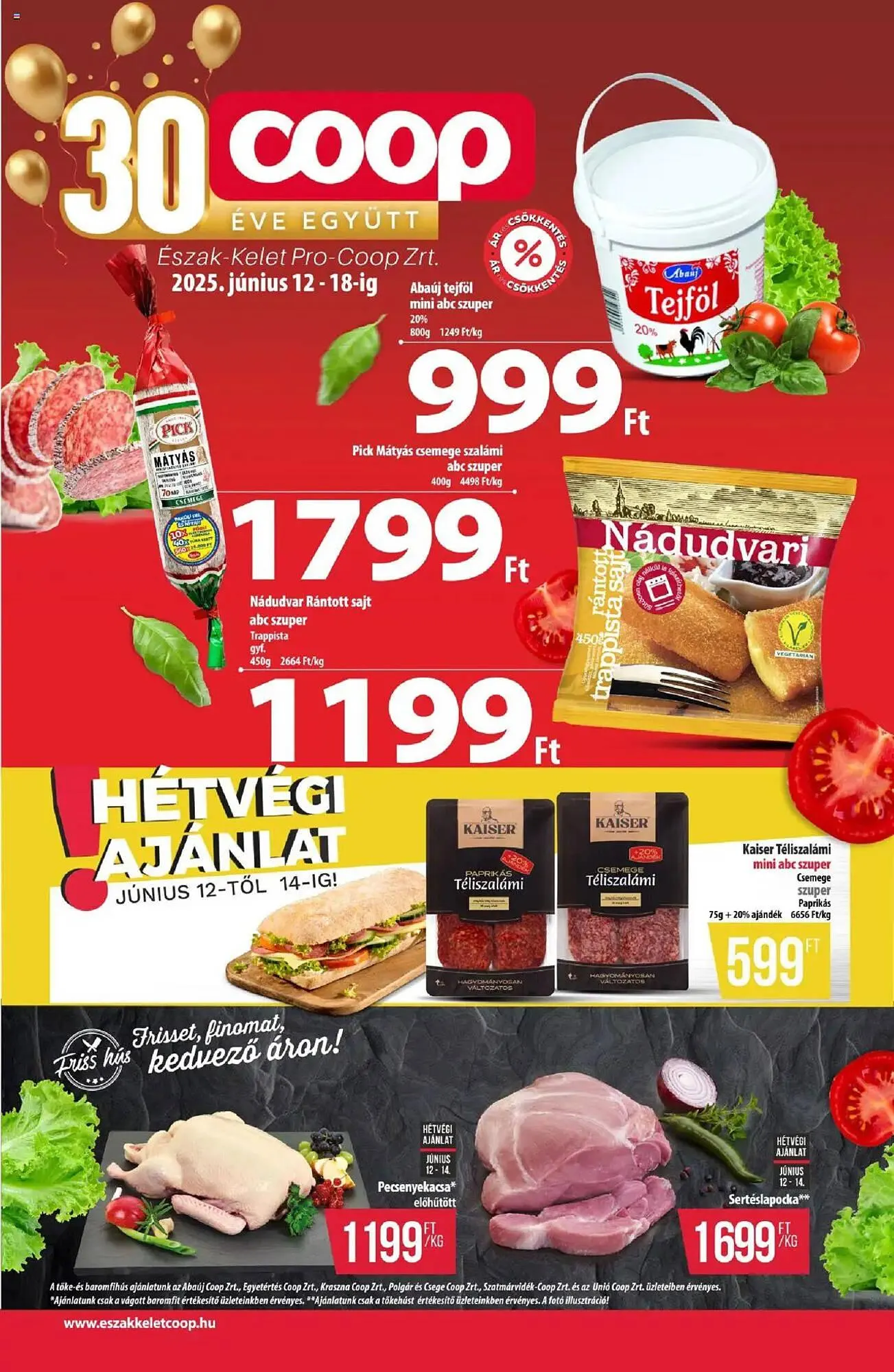 Katalógus Coop akciós újság június 12.-tól június 18.-ig 2025. - Oldal 1