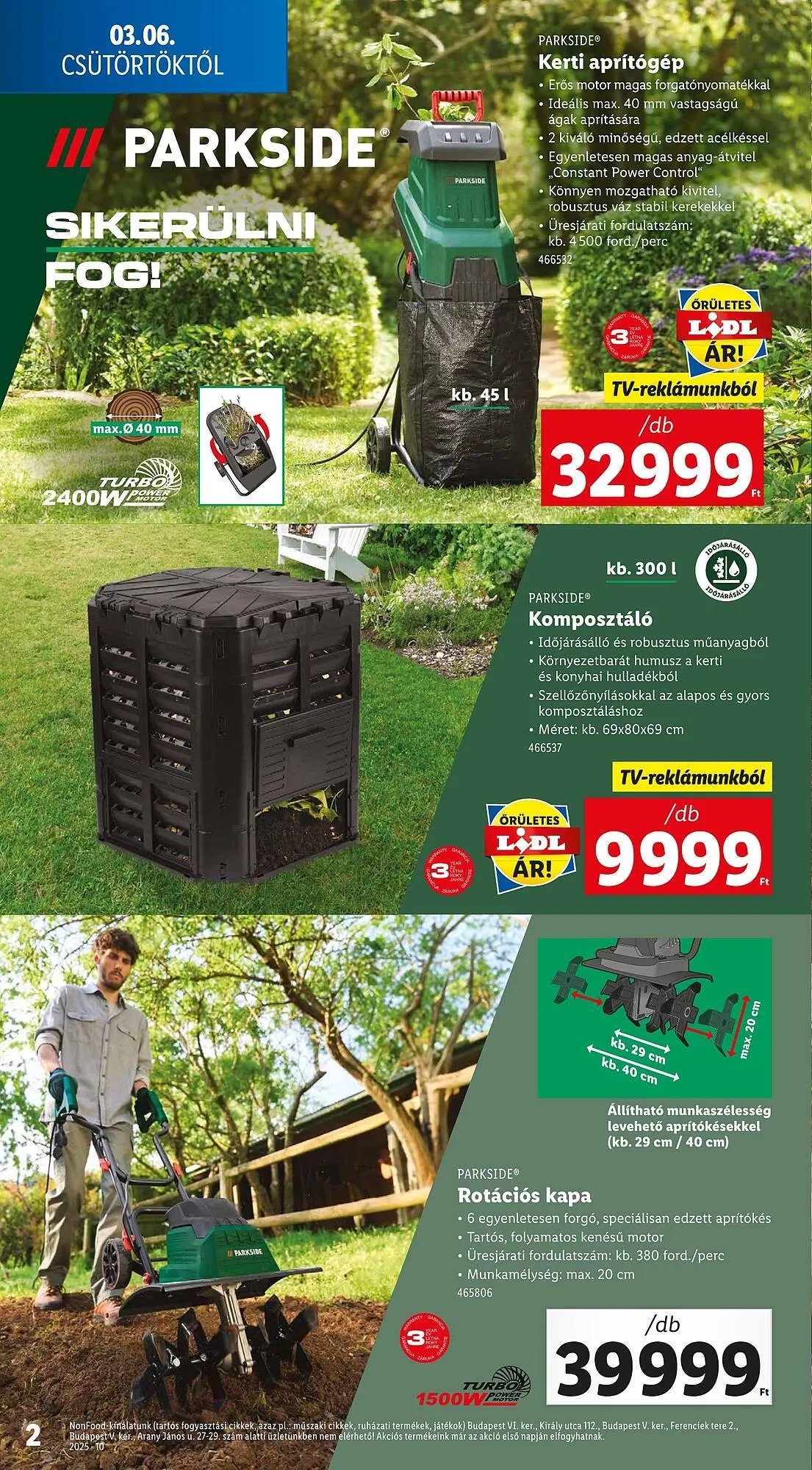 Katalógus Lidl akciós újság március 6.-tól március 19.-ig 2025. - Oldal 2