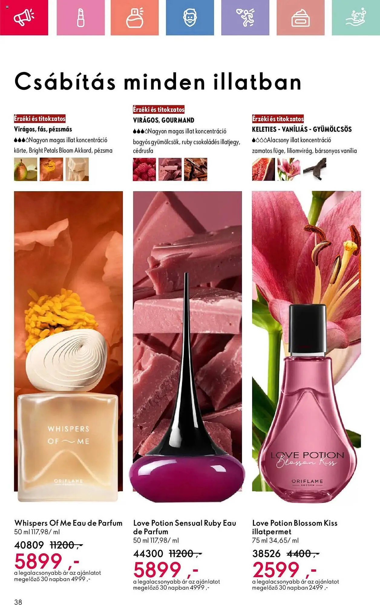 Katalógus Oriflame akciós újság augusztus 17.-tól szeptember 6.-ig 2025. - Oldal 38