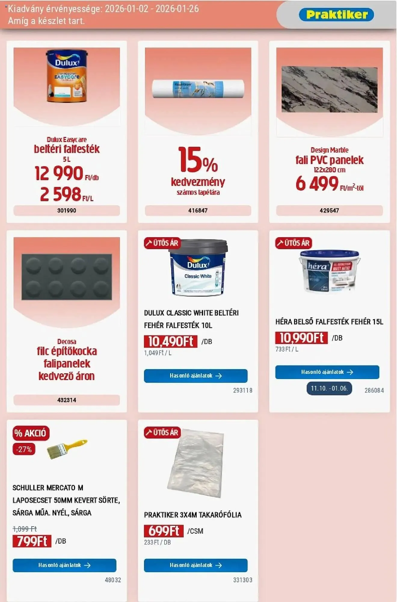 Katalógus Praktiker akciós újság január 2.-tól január 26.-ig 2026. - Oldal 29