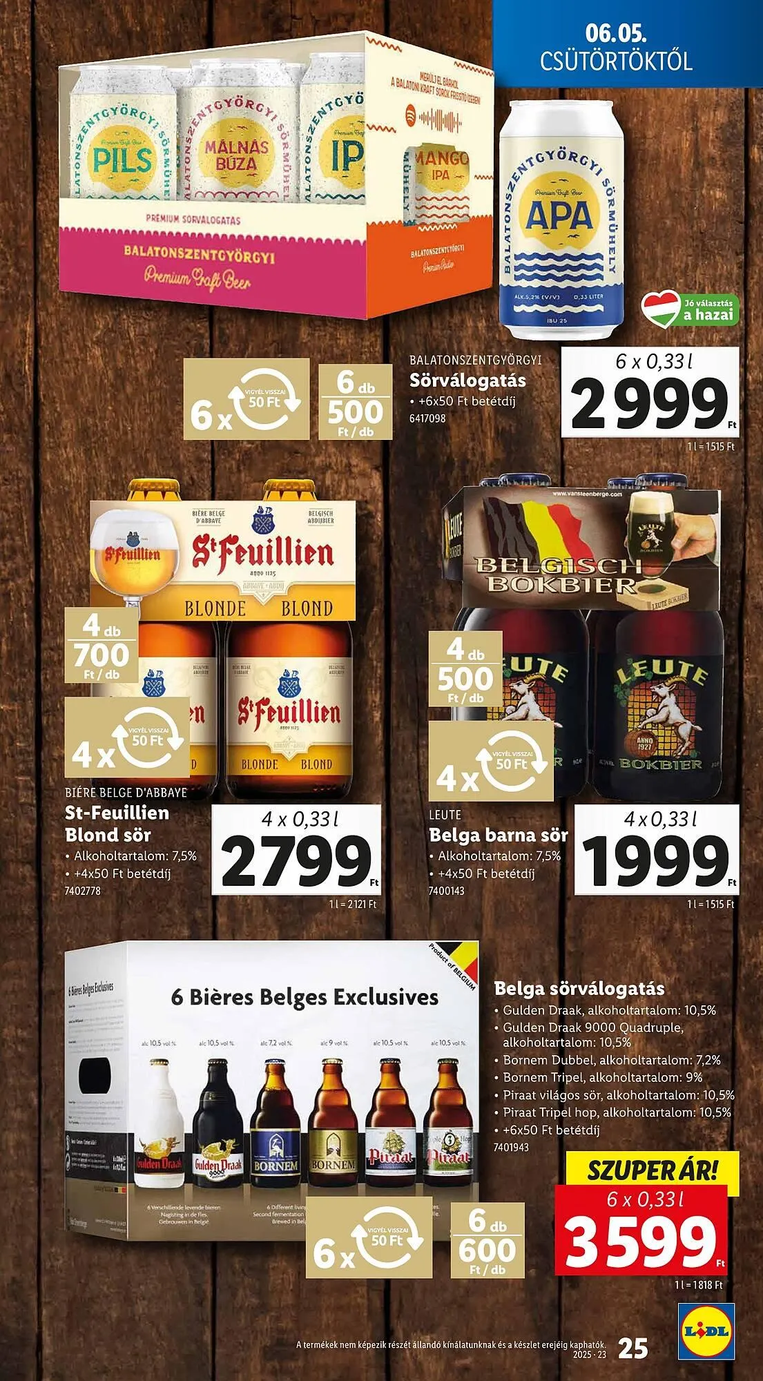 Katalógus Lidl akciós újság június 5.-tól június 11.-ig 2025. - Oldal 25