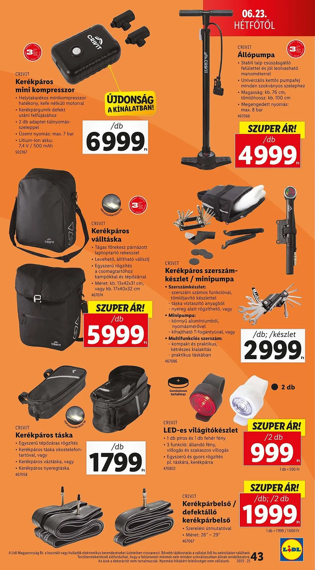 Katalógus Lidl akciós újság június 19.-tól június 25.-ig 2025. - Oldal 43