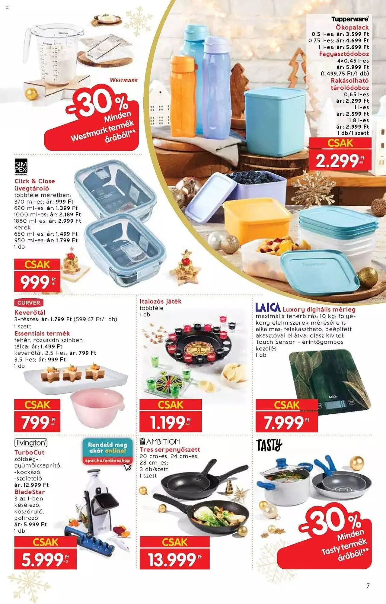 Katalógus Interspar akciós újság november 22.-tól december 24.-ig 2023. - Oldal 7