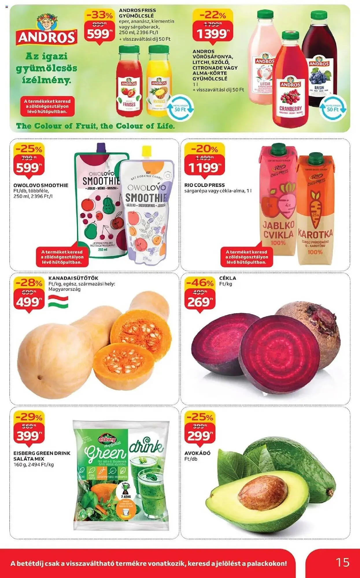 Katalógus Auchan akciós újság szeptember 4.-tól szeptember 10.-ig 2025. - Oldal 15