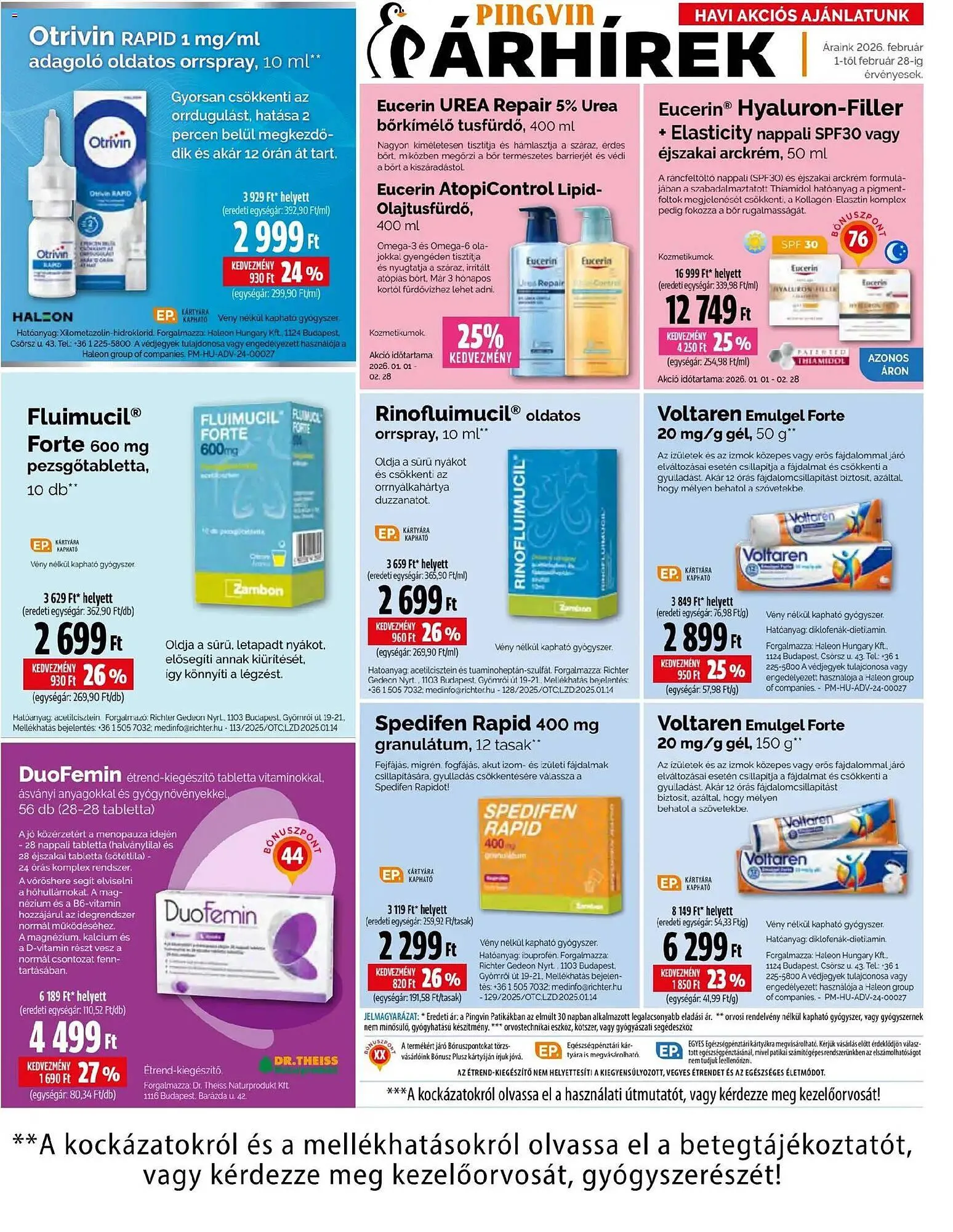 Katalógus Pingvin Patika akciós újság február 1.-tól február 28.-ig 2026. - Oldal 11