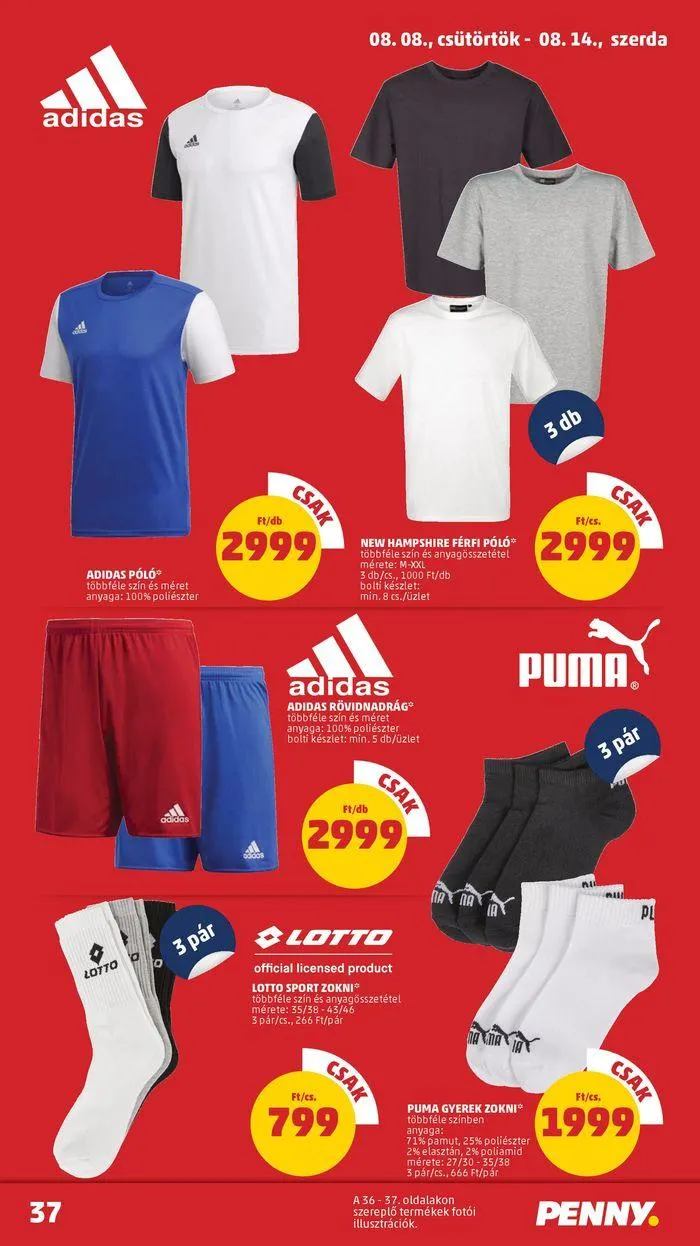 Katalógus Catalog PENNY 32. heti reklámújság augusztus 8.-tól augusztus 14.-ig 2024. - Oldal 41