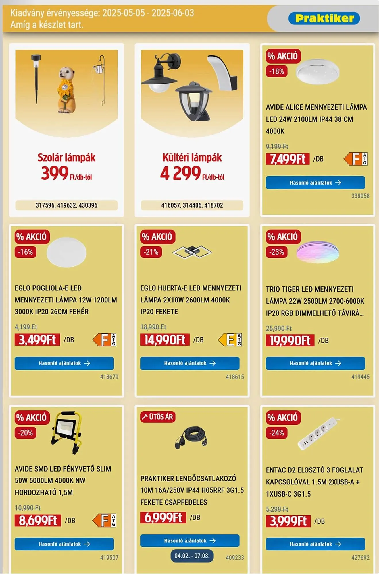 Katalógus Praktiker akciós újság május 5.-tól június 3.-ig 2025. - Oldal 21