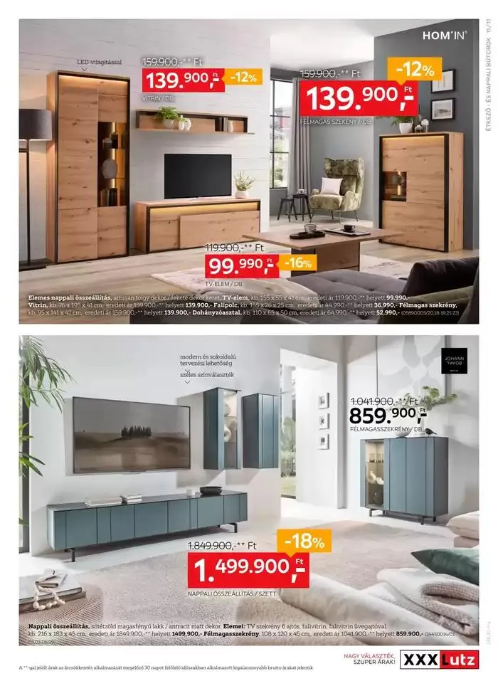 Katalógus XXXLutz akciós október 28.-tól november 24.-ig 2024. - Oldal 19