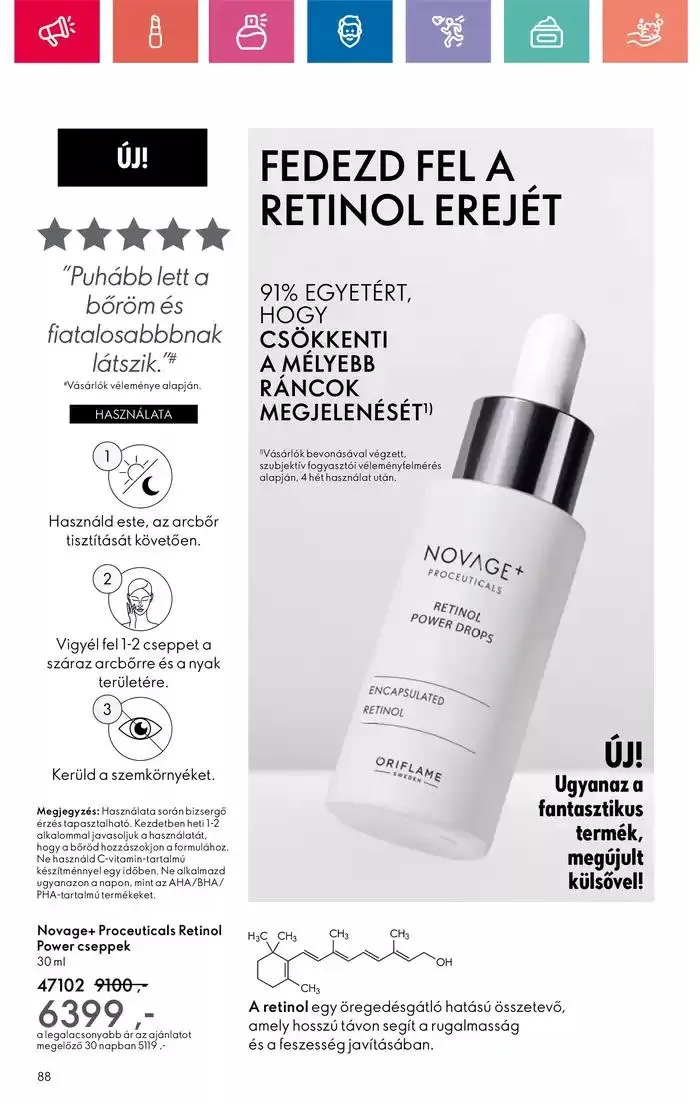 Katalógus ORIFLAME akciós október 20.-tól november 3.-ig 2024. - Oldal 88