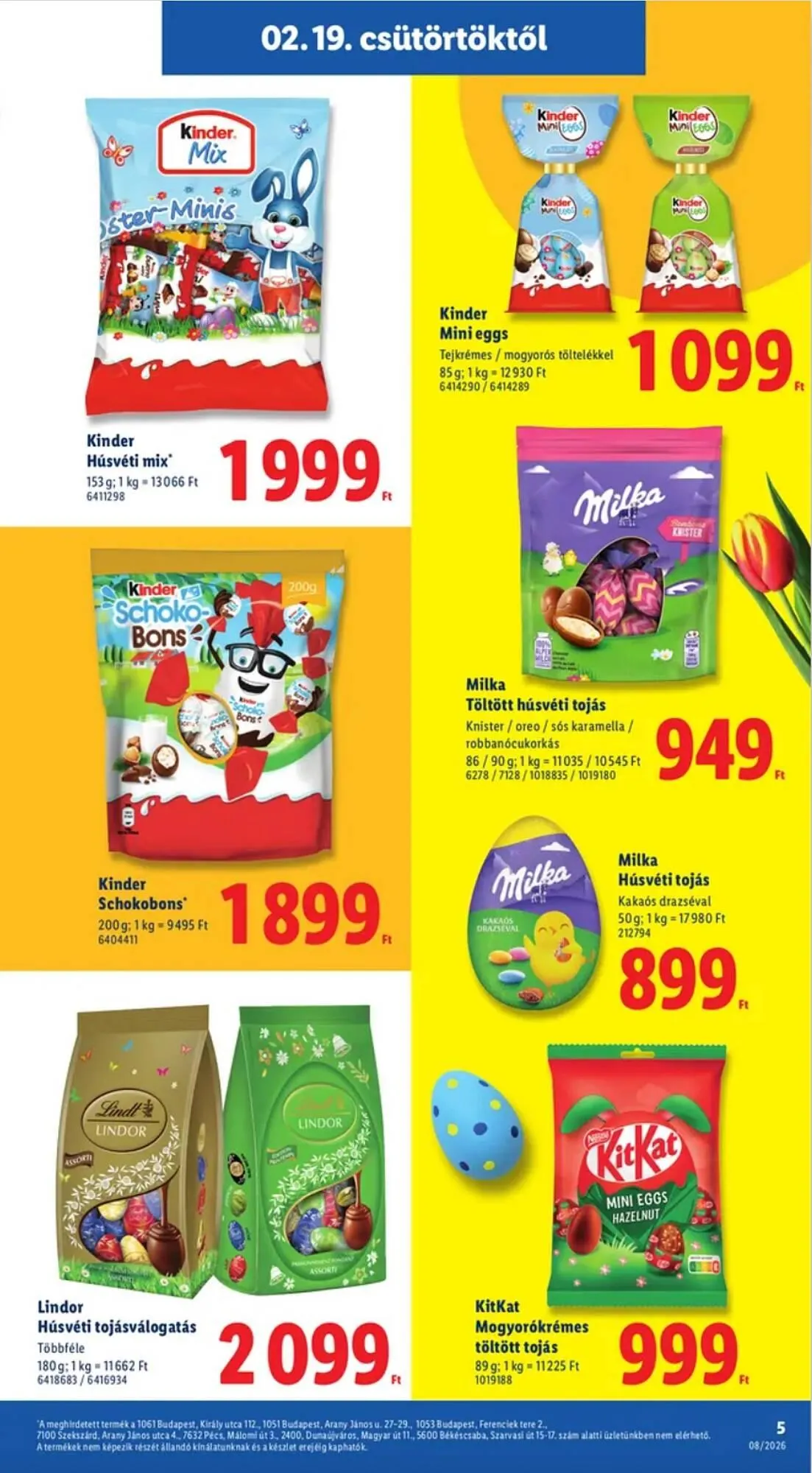 Katalógus Lidl akciós újság február 19.-tól április 5.-ig 2026. - Oldal 5