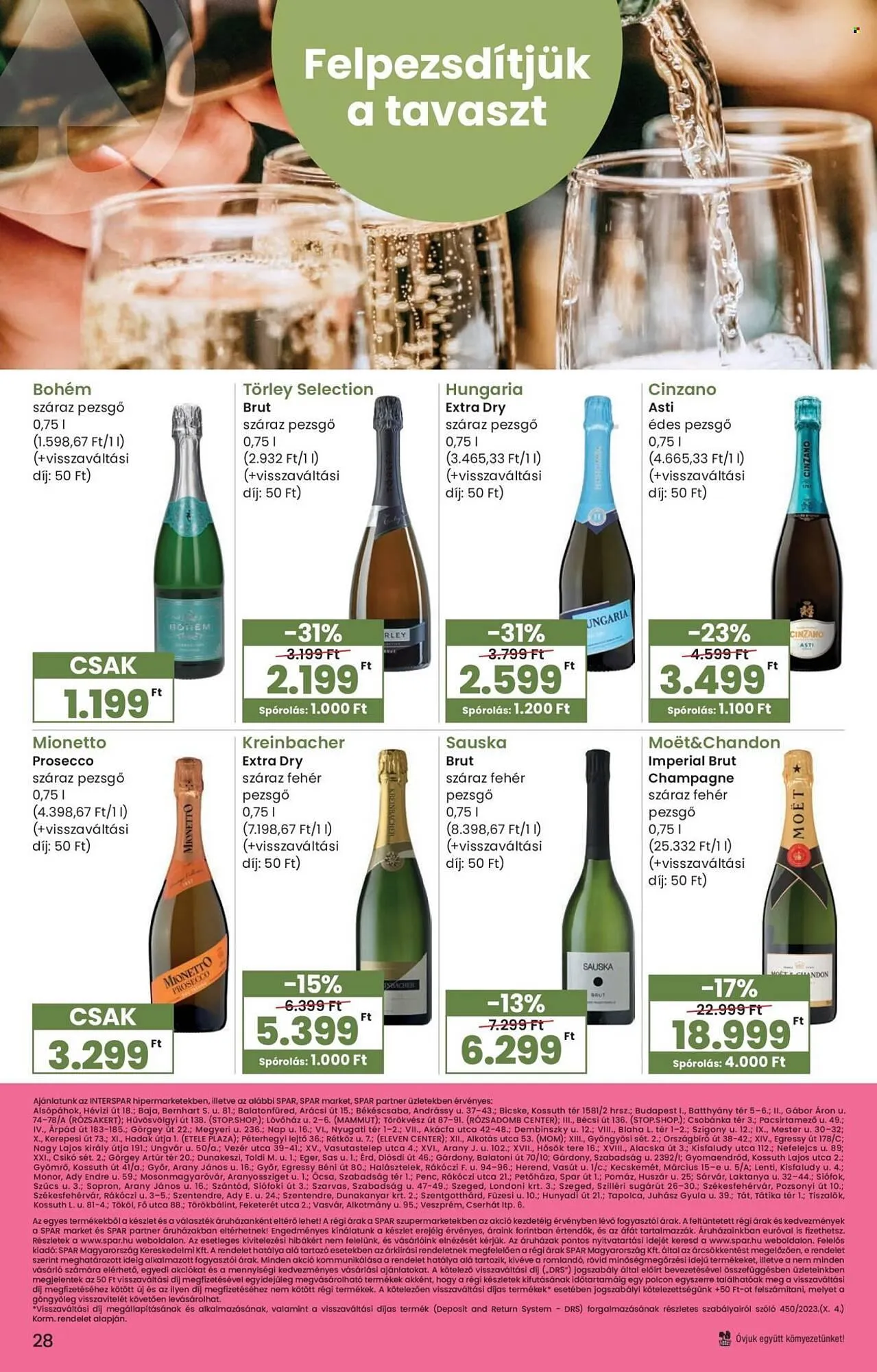 Katalógus Spar akciós újság március 9.-tól április 8.-ig 2026. - Oldal 28