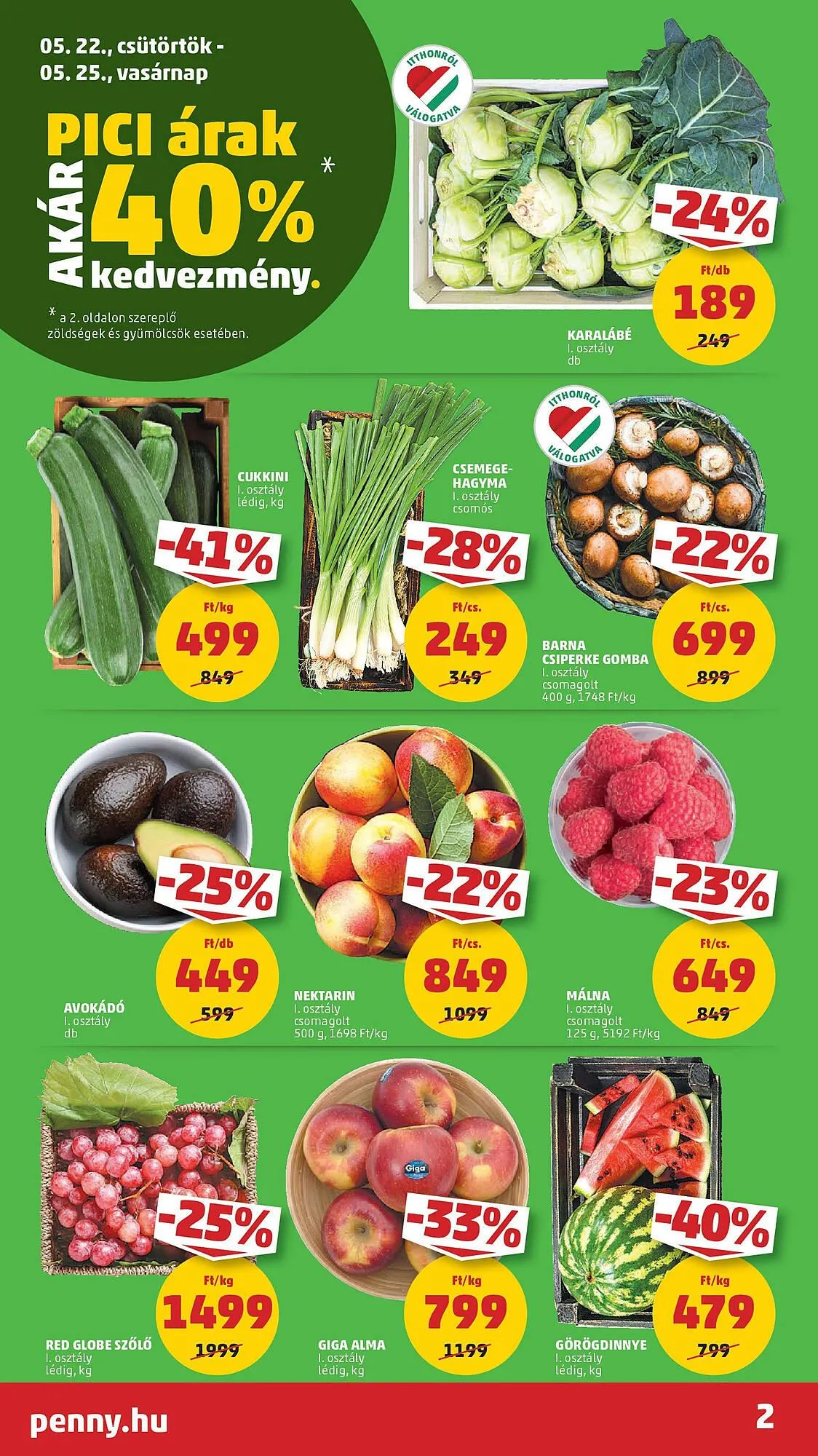 Katalógus PENNY akciós újság május 22.-tól május 28.-ig 2025. - Oldal 2