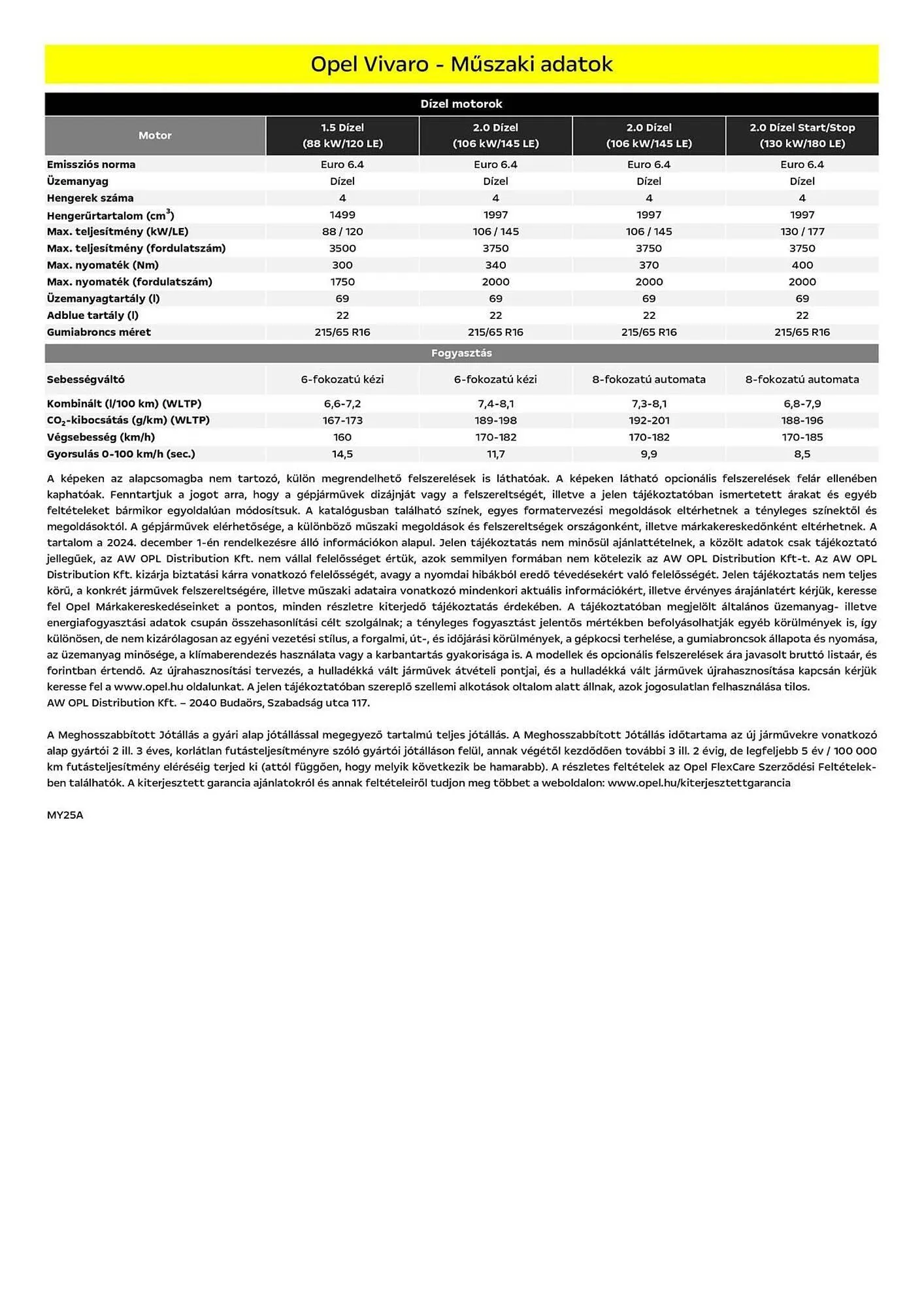 Katalógus Opel akciós újság március 25.-tól március 31.-ig 2025. - Oldal 15