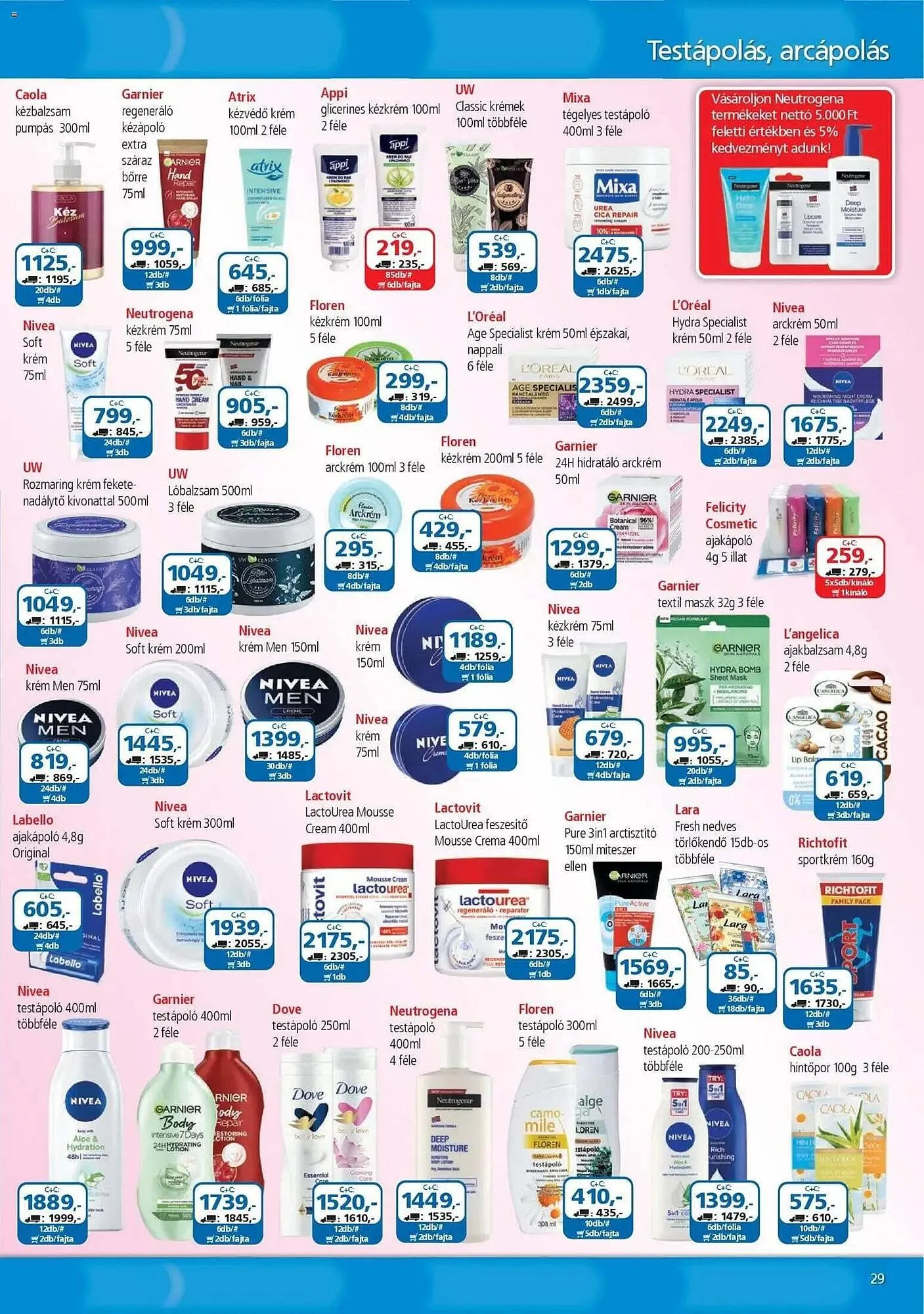 Katalógus ÁRKLUB akciós újság április 1.-tól április 30.-ig 2026. - Oldal 29
