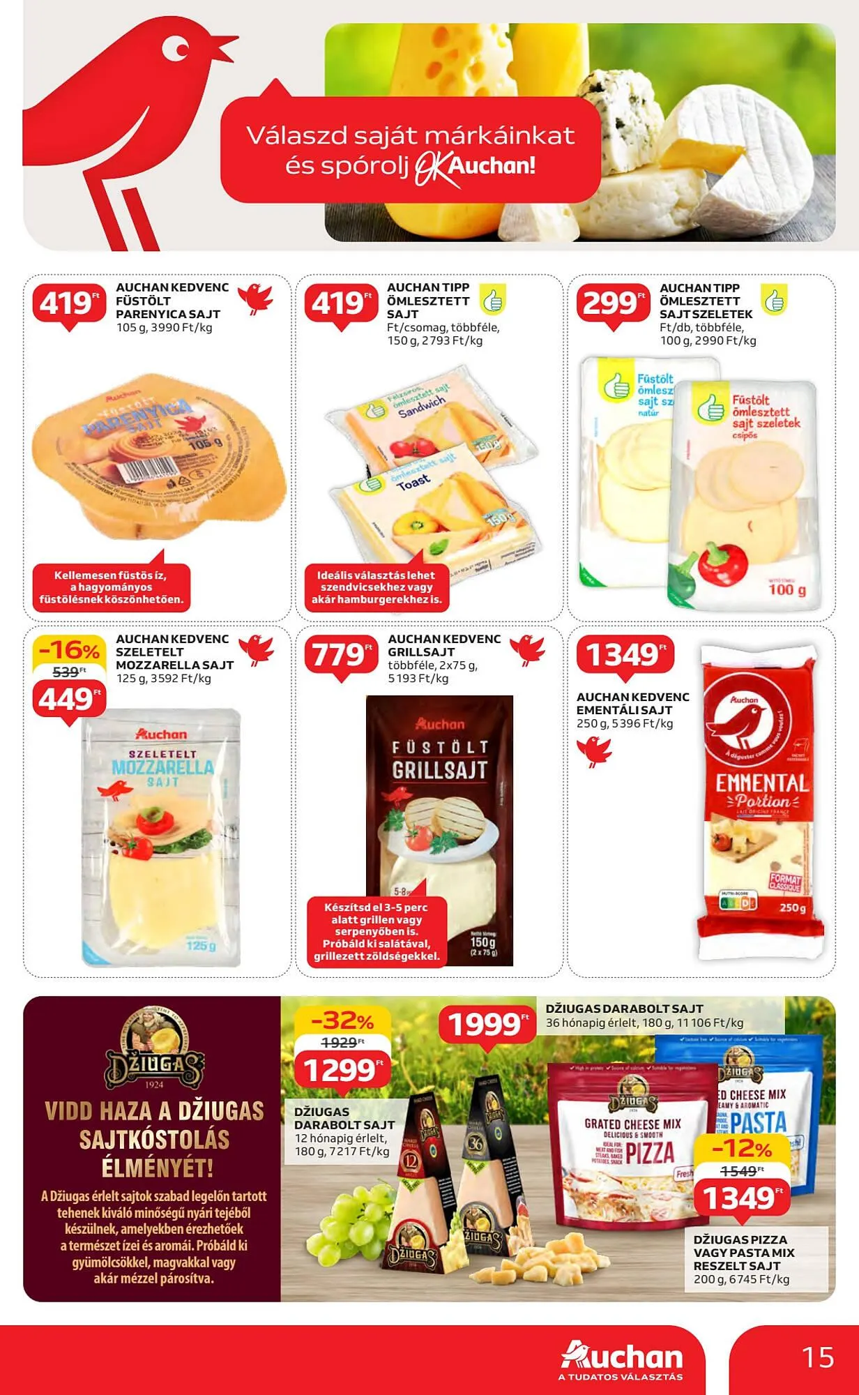 Katalógus Auchan akciós újság május 8.-tól május 14.-ig 2025. - Oldal 15