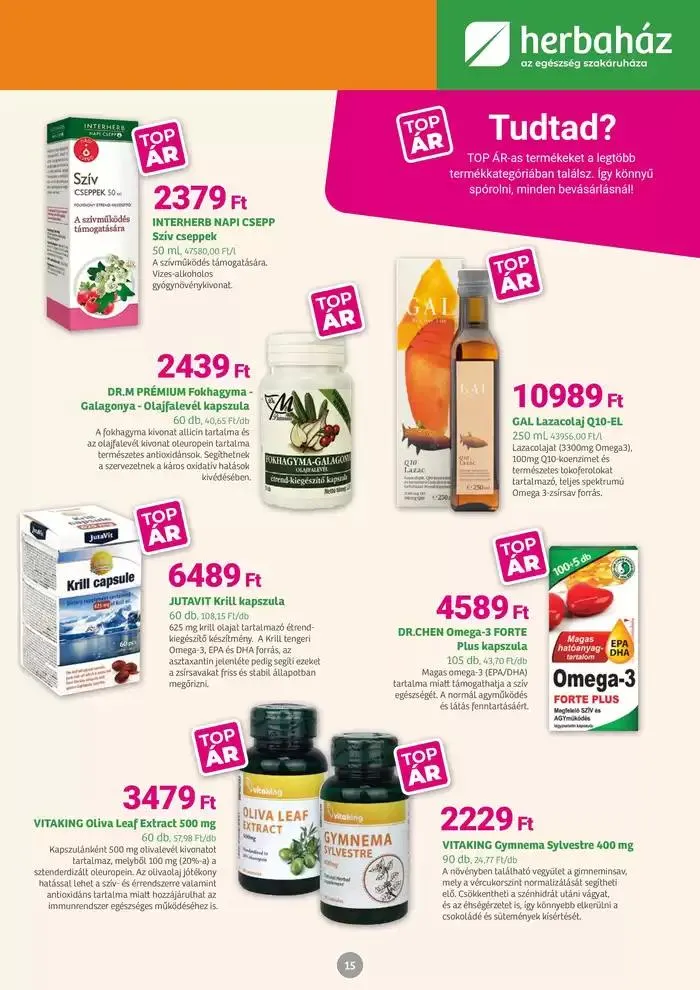 Katalógus Top Ar február 3.-tól március 2.-ig 2025. - Oldal 15