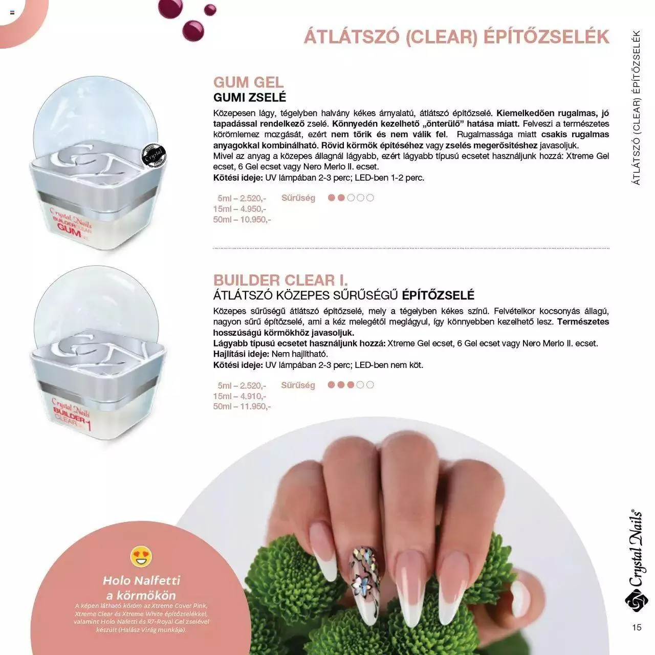 Katalógus Crystal Nails - Nagykatalógus 2023/24 március 6.-tól december 31.-ig 2023. - Oldal 15