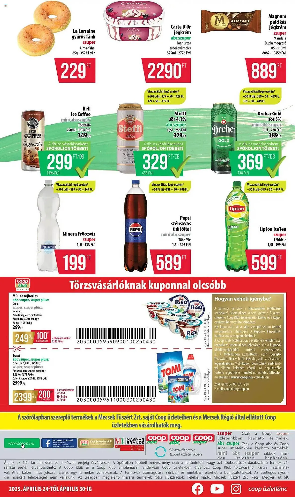 Katalógus Coop akciós újság április 24.-tól április 30.-ig 2025. - Oldal 8