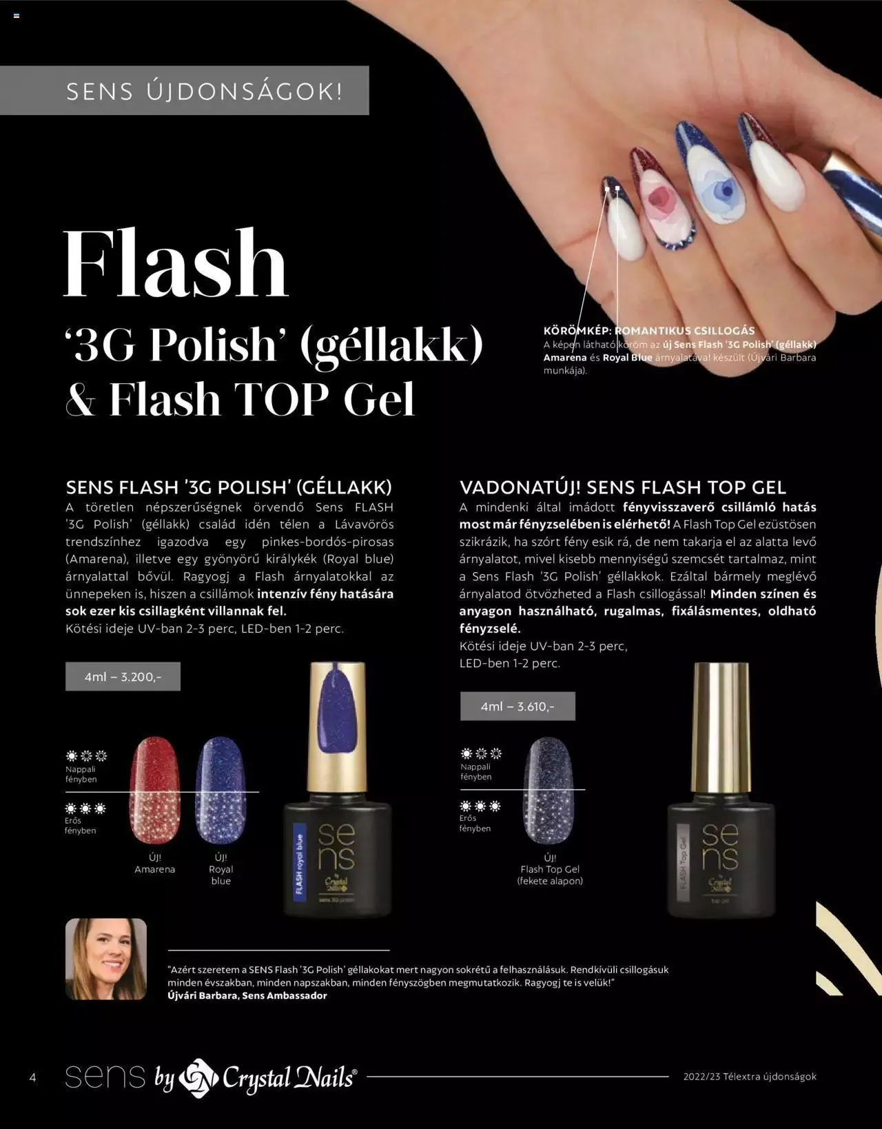 Katalógus Crystal Nails - Akciós újság november 7.-tól december 31.-ig 2023. - Oldal 4
