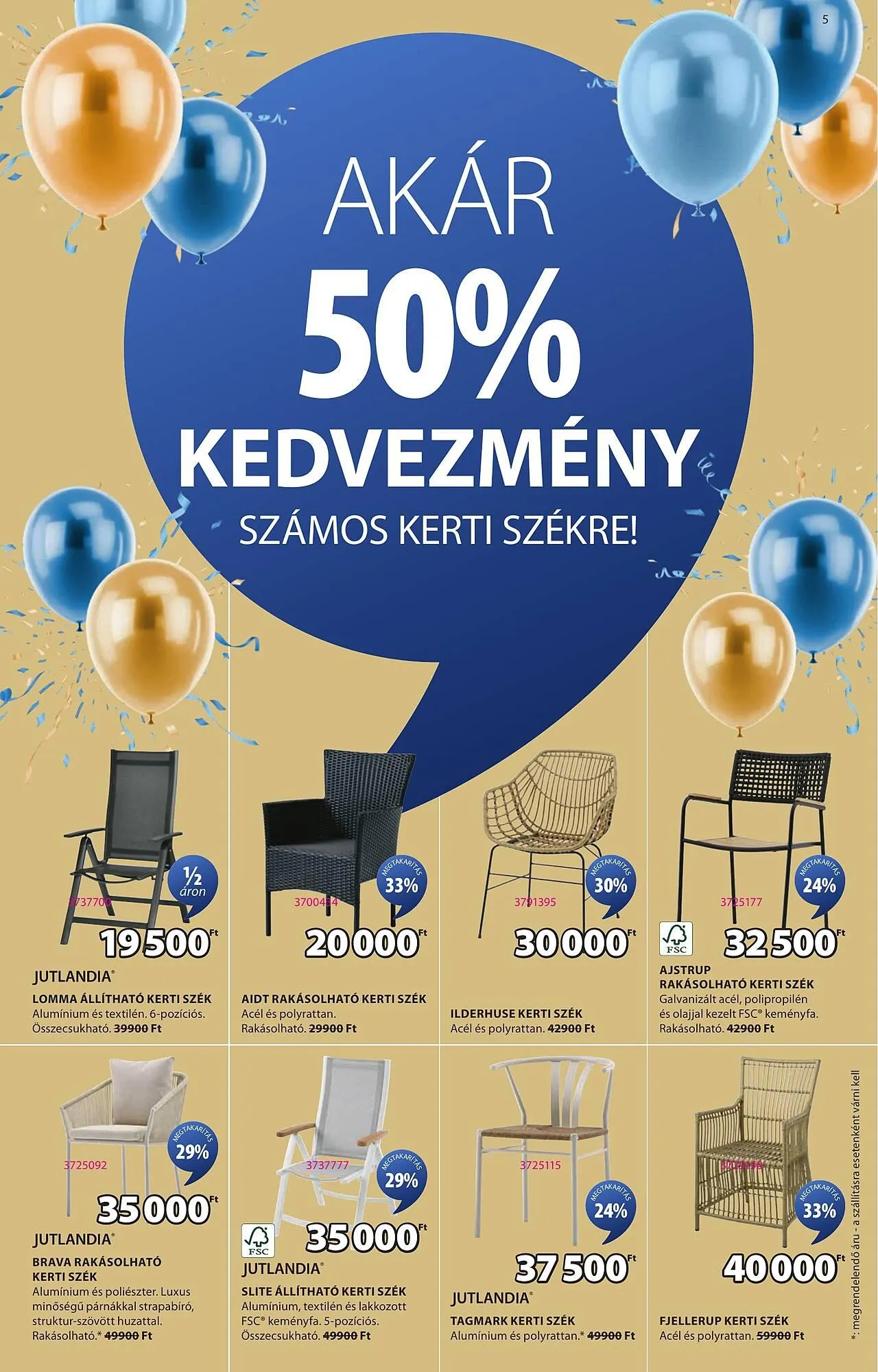 Katalógus JYSK akciós újság április 23.-tól május 18.-ig 2025. - Oldal 5