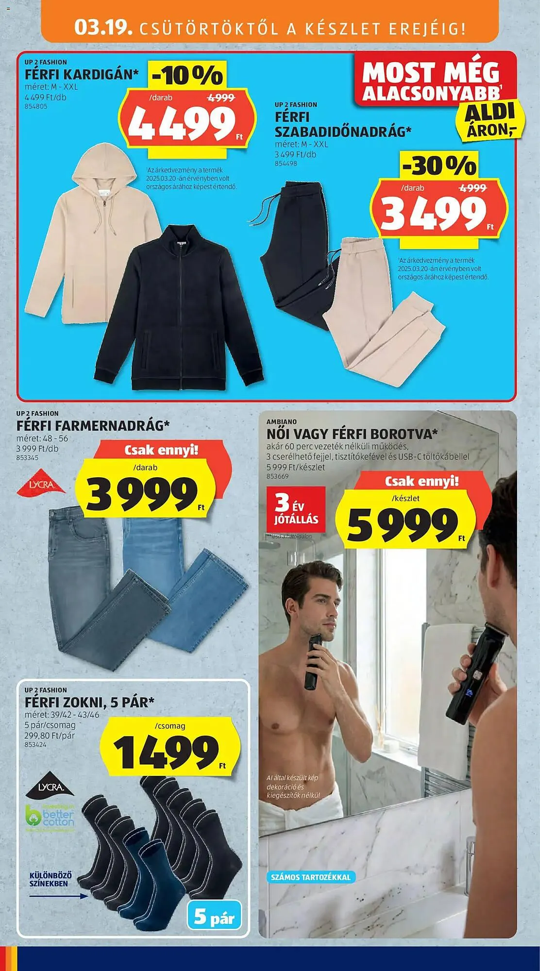 Katalógus ALDI akciós újság március 19.-tól március 25.-ig 2026. - Oldal 4