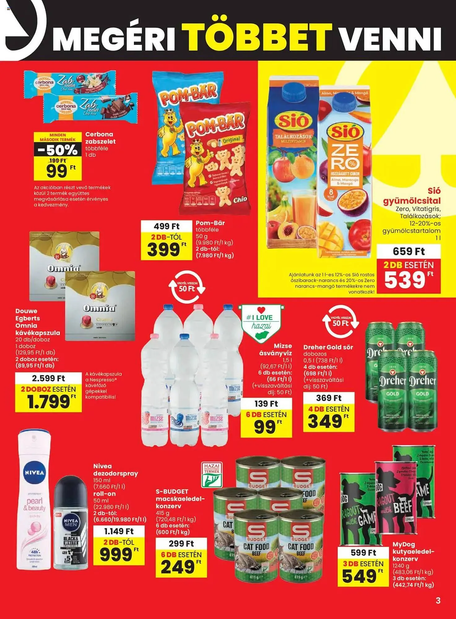 Katalógus Spar akciós újság március 20.-tól március 26.-ig 2025. - Oldal 3
