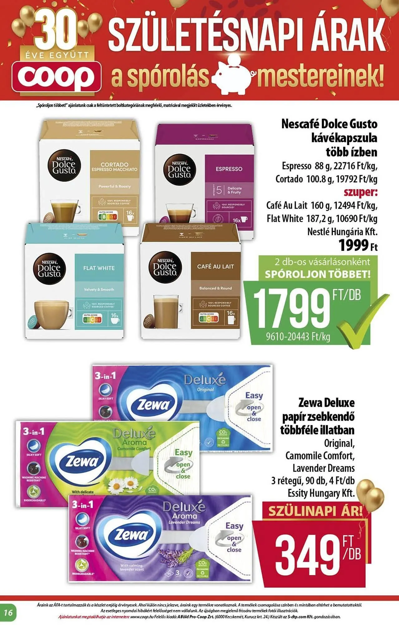 Katalógus Coop akciós újság augusztus 21.-tól szeptember 3.-ig 2025. - Oldal 16