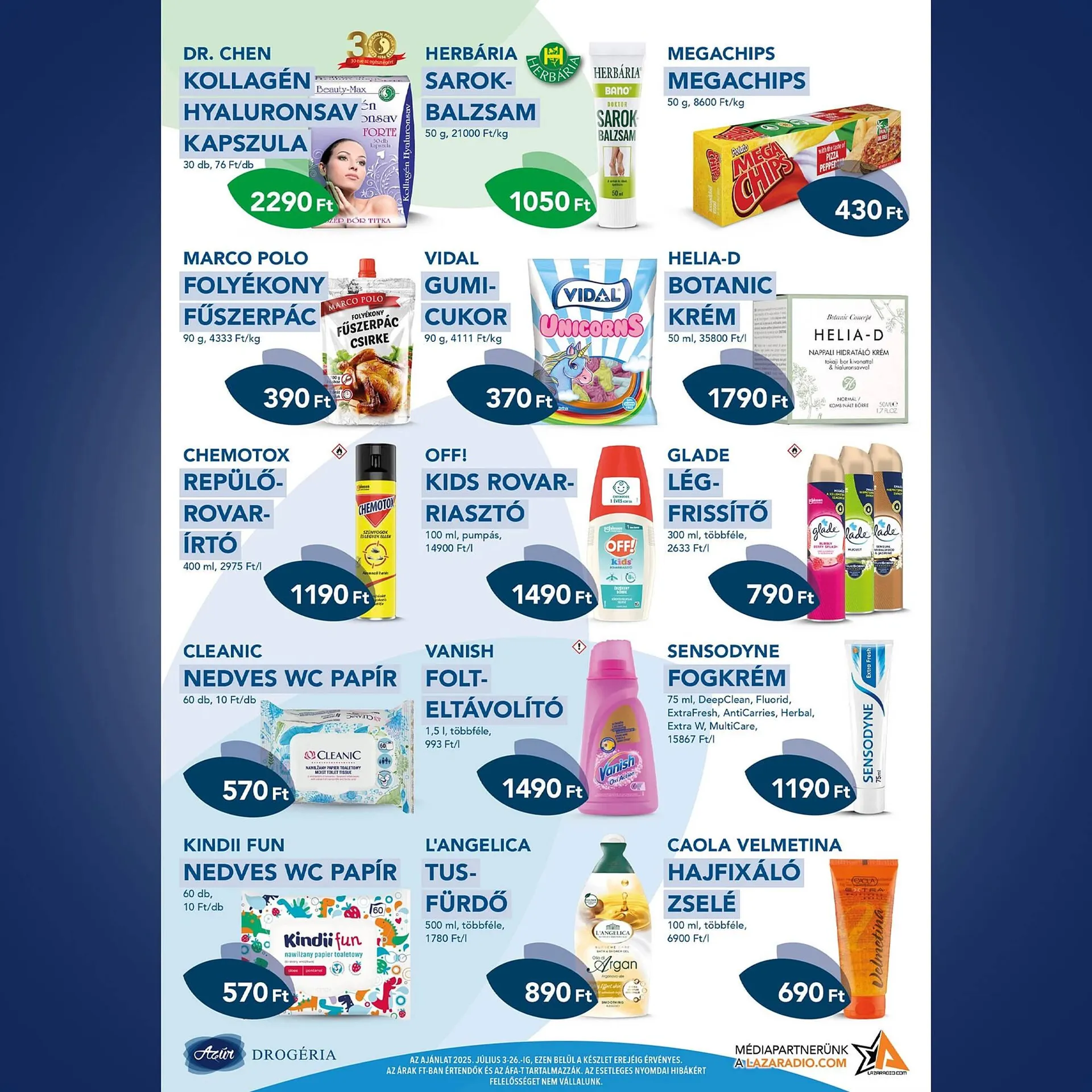Katalógus Azúr akciós újság július 3.-tól július 26.-ig 2025. - Oldal 4