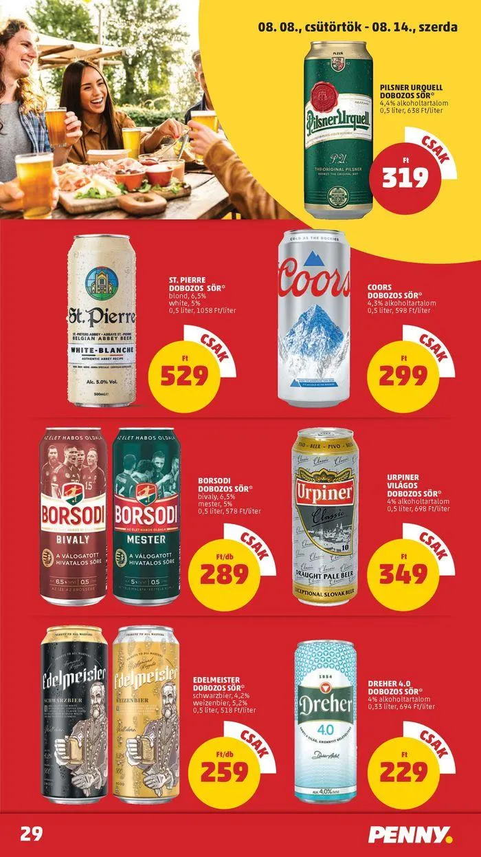 Katalógus Catalog PENNY 32. heti reklámújság augusztus 8.-tól augusztus 14.-ig 2024. - Oldal 33