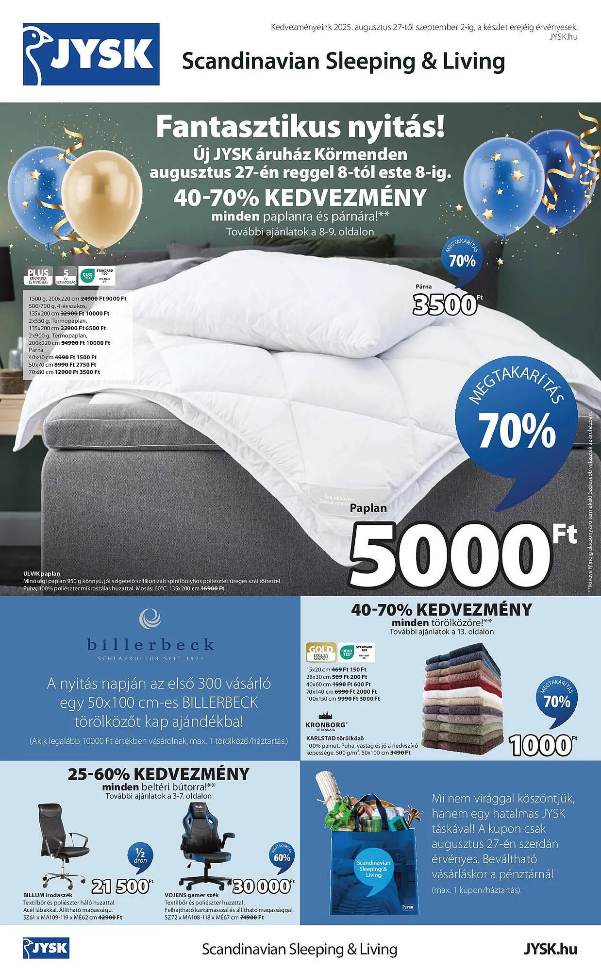JYSK akciós újság - 1