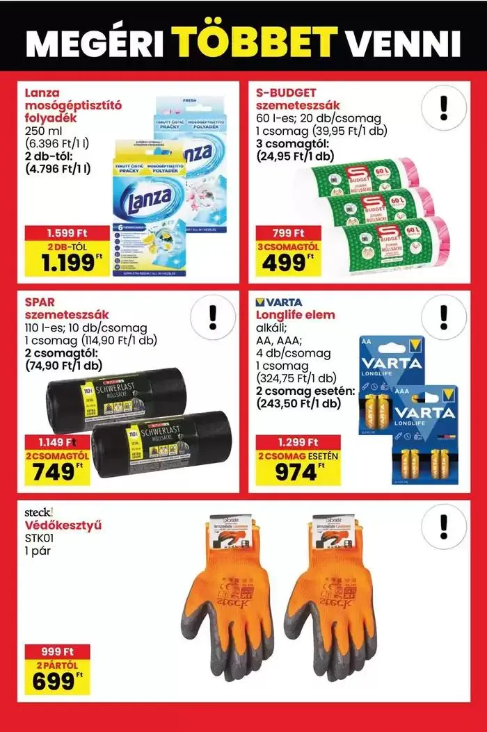 Katalógus INTERSPAR január 9.-tól január 15.-ig 2025. - Oldal 72