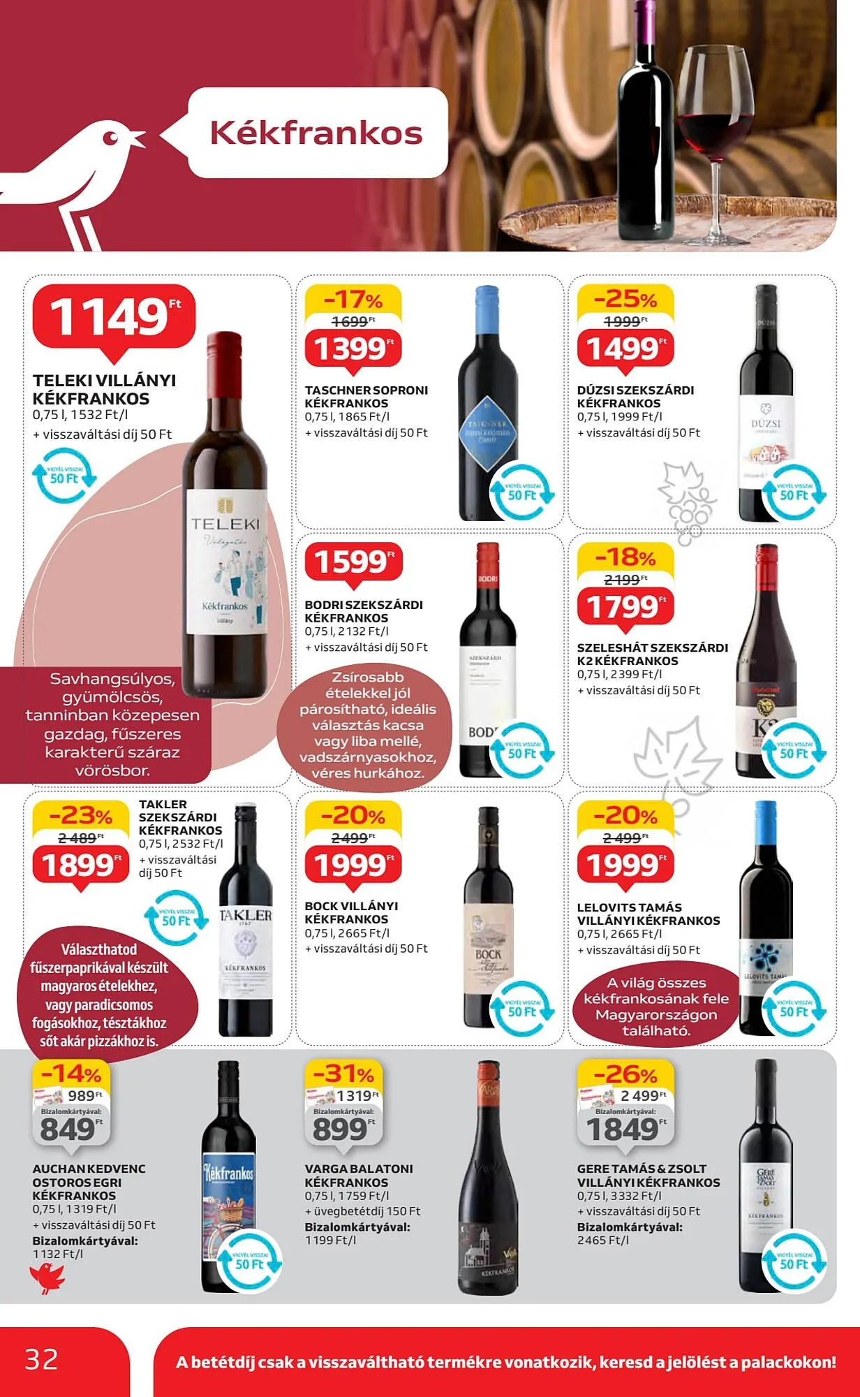 Katalógus Auchan akciós újság március 13.-tól március 19.-ig 2025. - Oldal 32